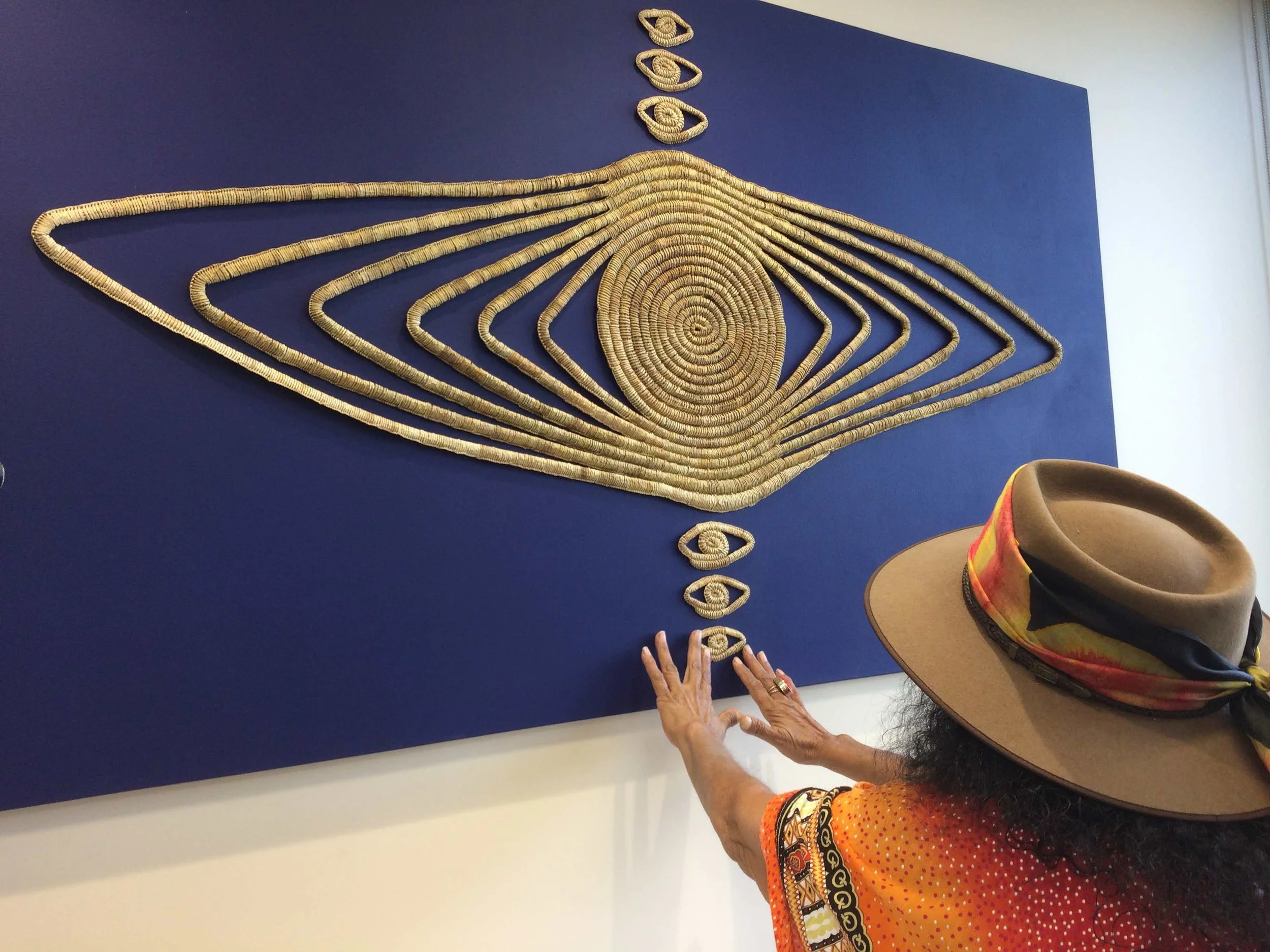 The All-Seeing Eye, 2017, by Betty Sumner. Photo Carl Kuddell