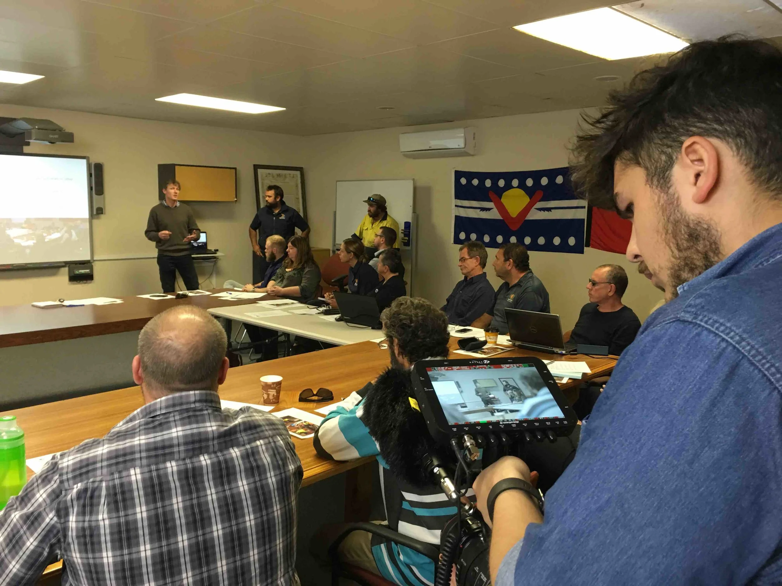 Yarluwar Ruwe Taskforce at Ngarrindjeri Regional Authority. Photo Jen Lyons-Reid 2016