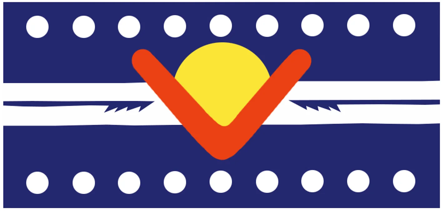  Ngarrindjeri Nation flag, designed by Matt Rigney, 1999