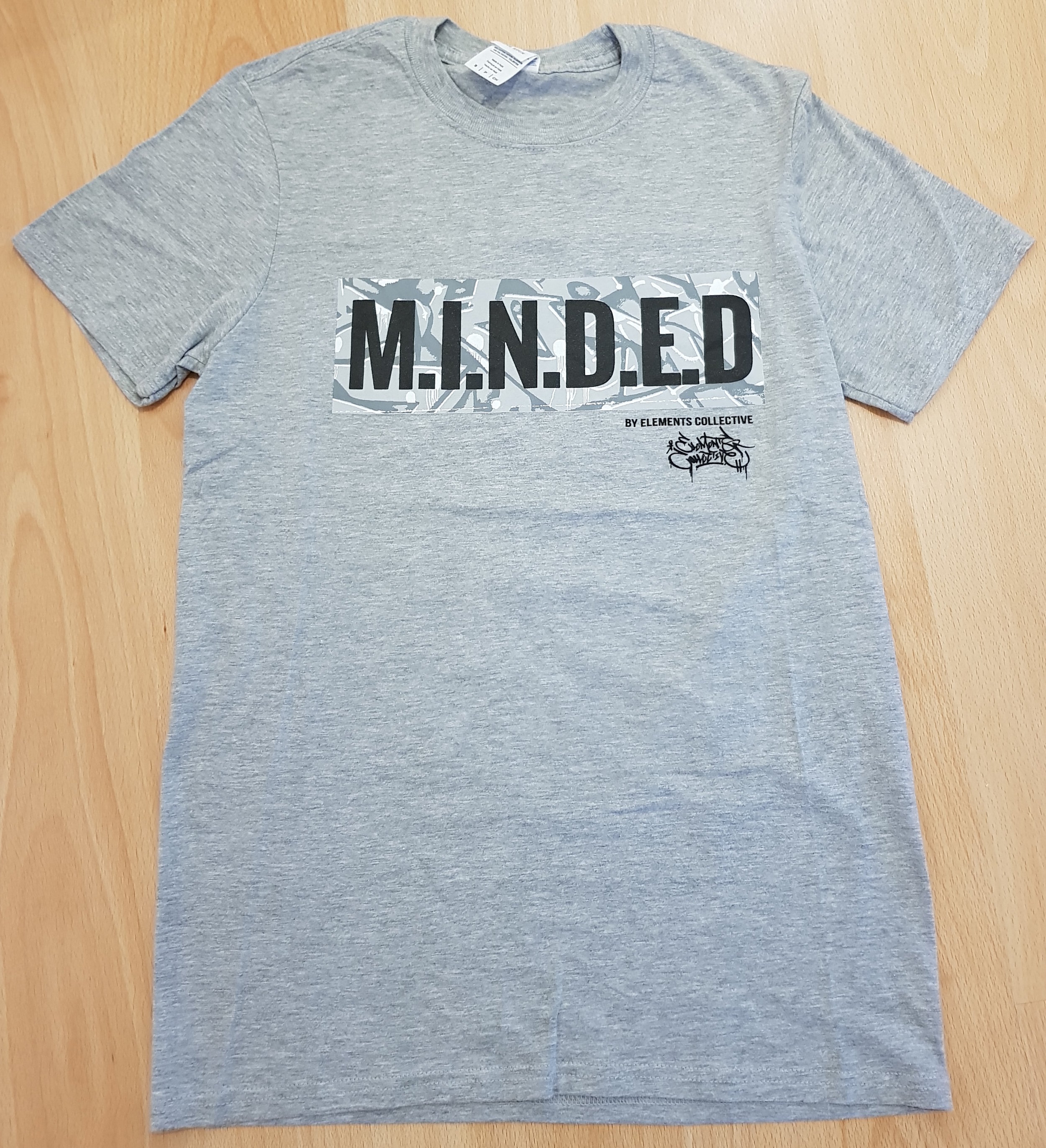 M.I.N.D.E.D T-shirt - Grey