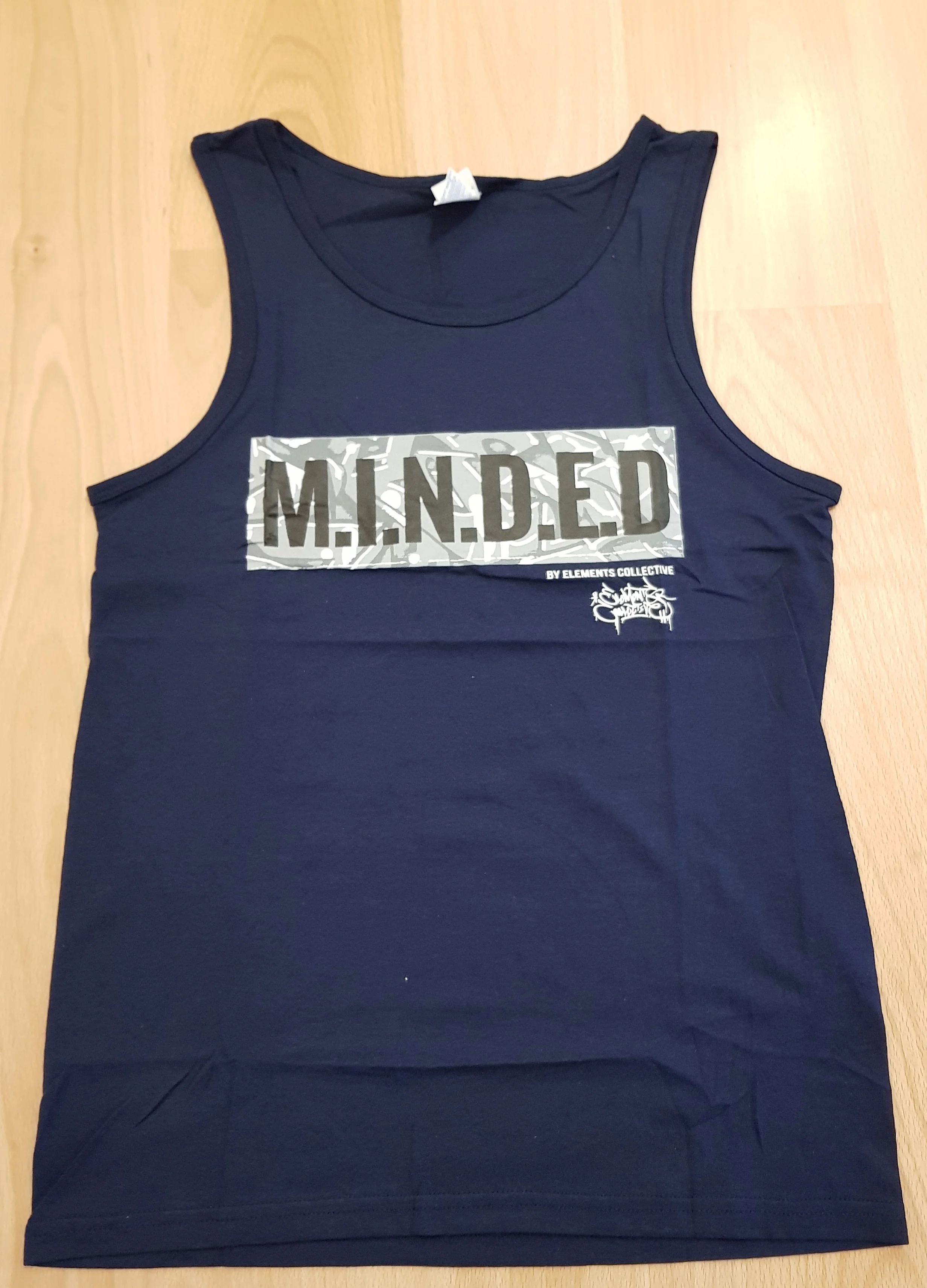 M.I.N.D.E.D Tank Navy OR Black