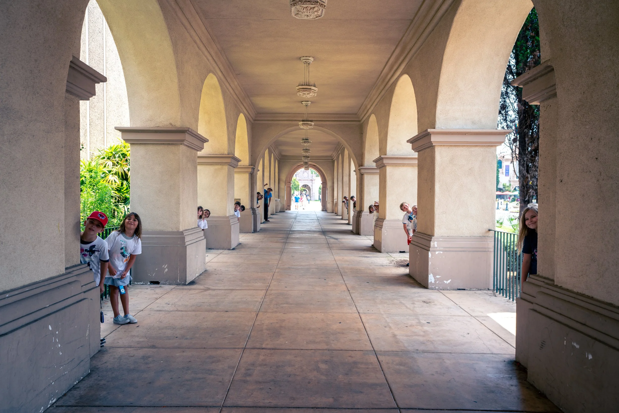 Why is Balboa Park chosen as a location for the San Diego Art Camp?