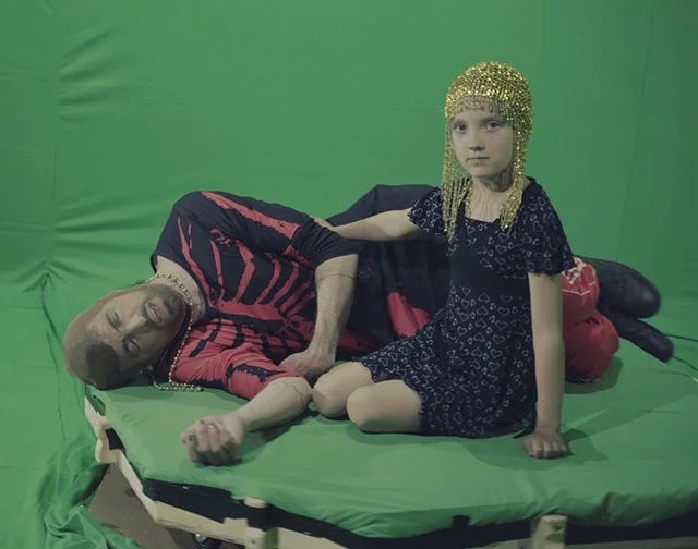 on the set of king killer w my girl