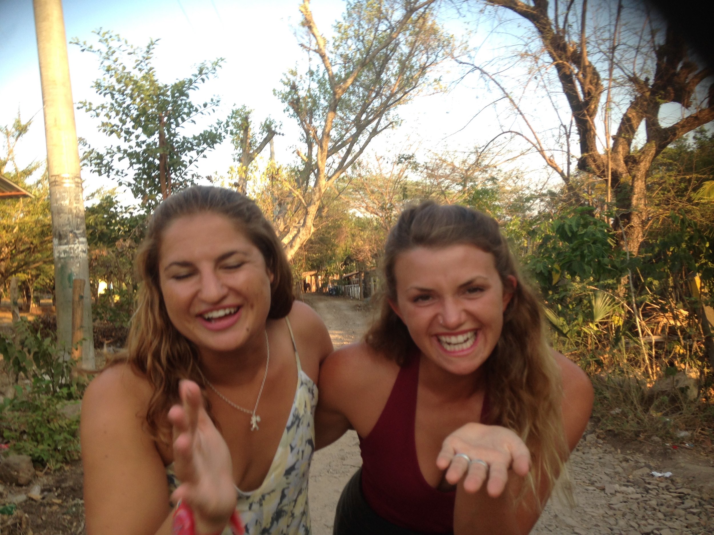My kiwi roommate Annie! We spent everyday together for over 2 months. Spent most days laughing, surfing our brains out, and eating ALL the chocolate we could get our hands on. 