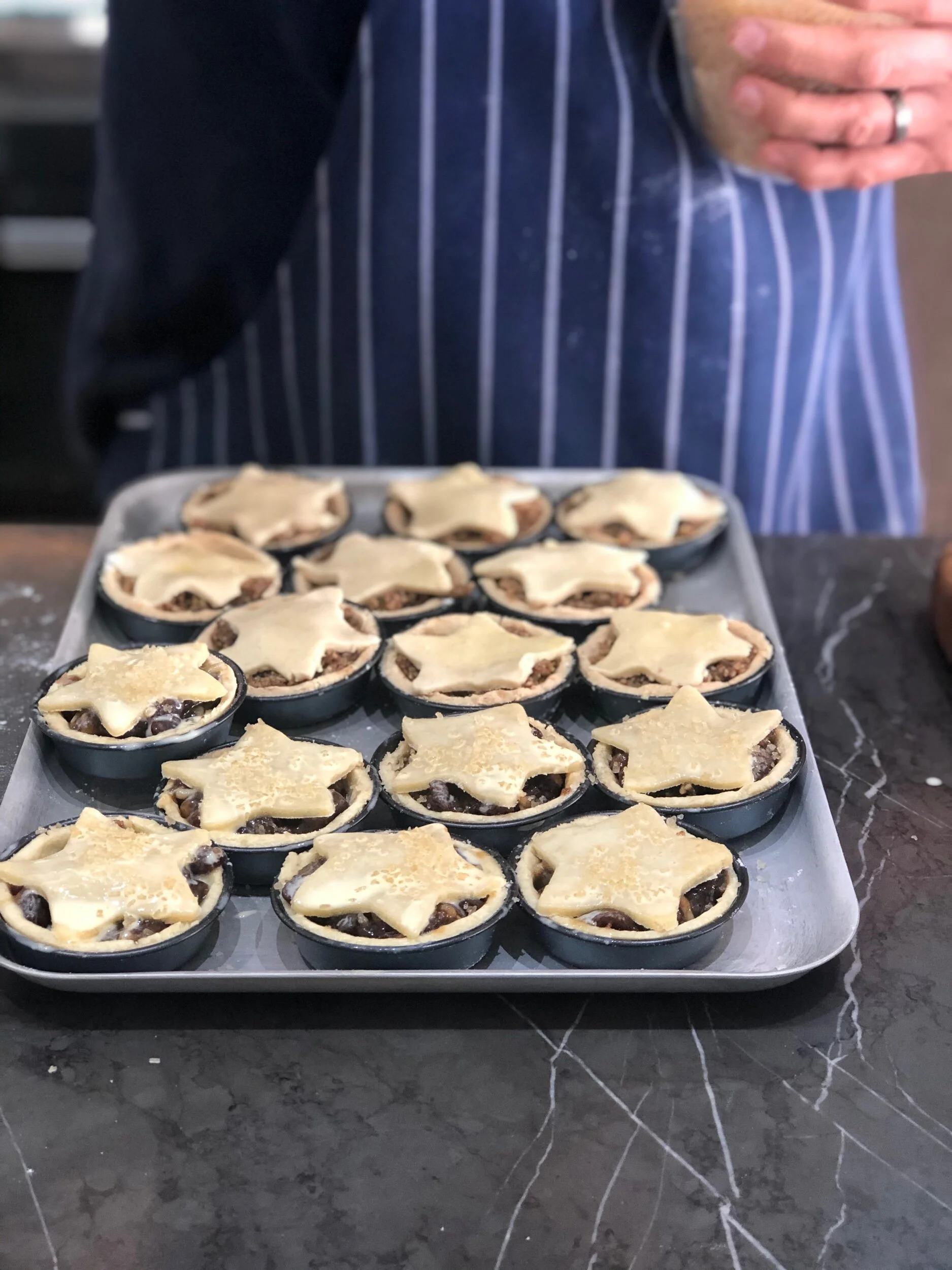 Homemade mince pies