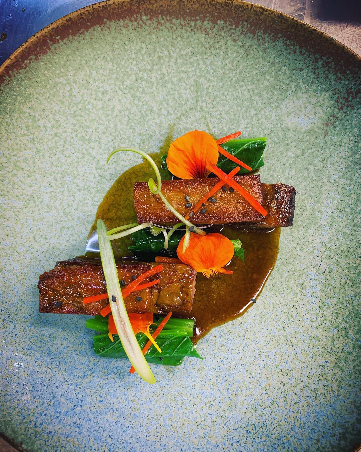 Soy Braised beef short ribs 
.
.
.
#cooking #cook #chef #shortribs #sydneyfood #plating #foodphotography