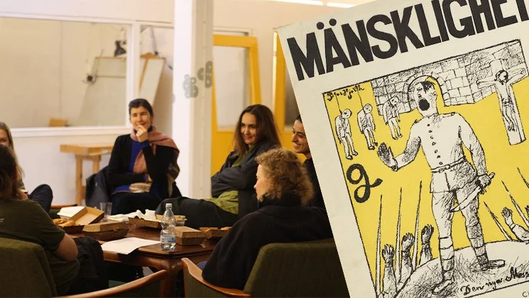 Humanitet - ett samtal om konstnärligt motstånd i tider av krig och repression