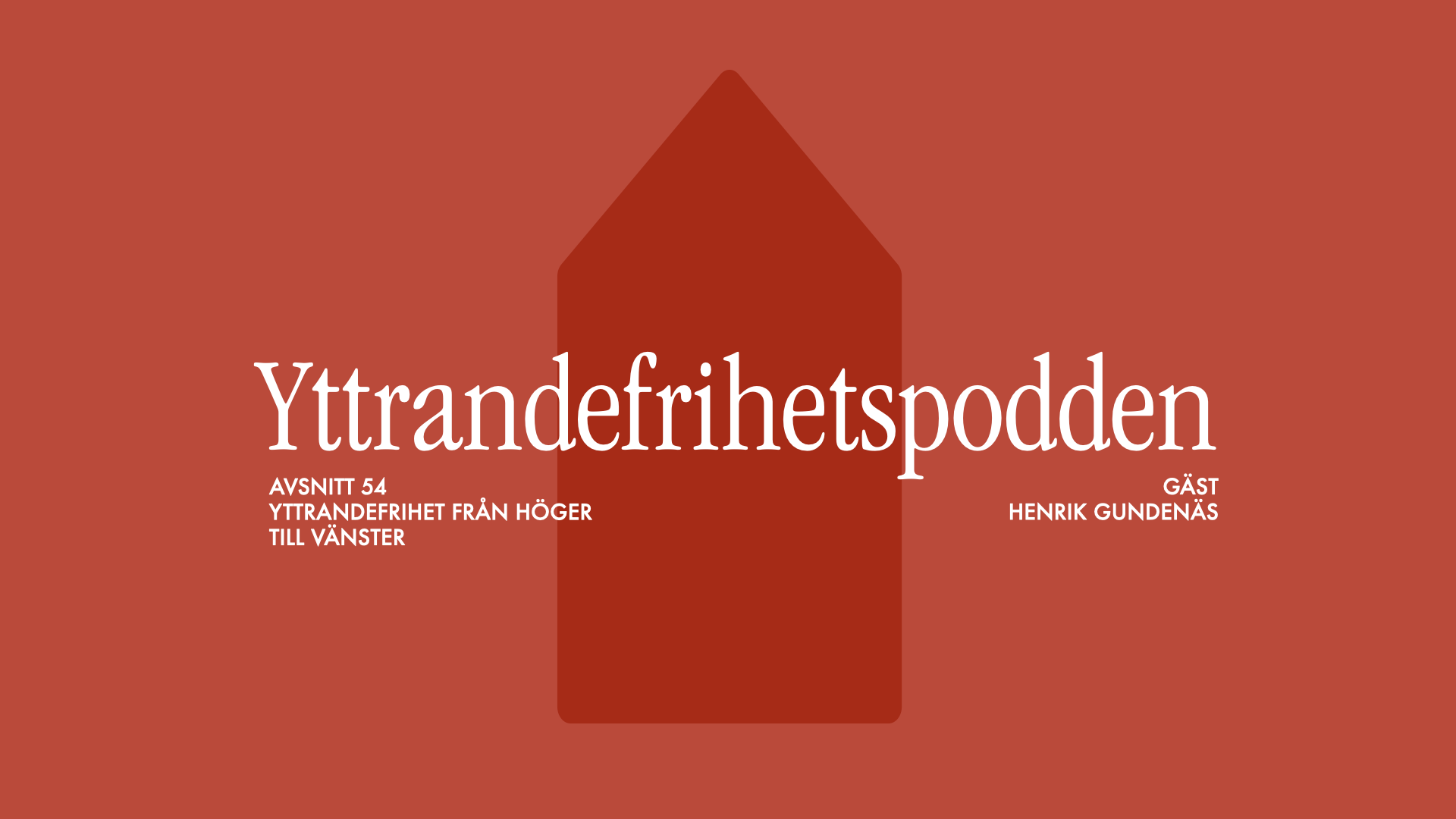 Yttrandefrihet från höger till vänster – ett samtal med Henrik Gundenäs