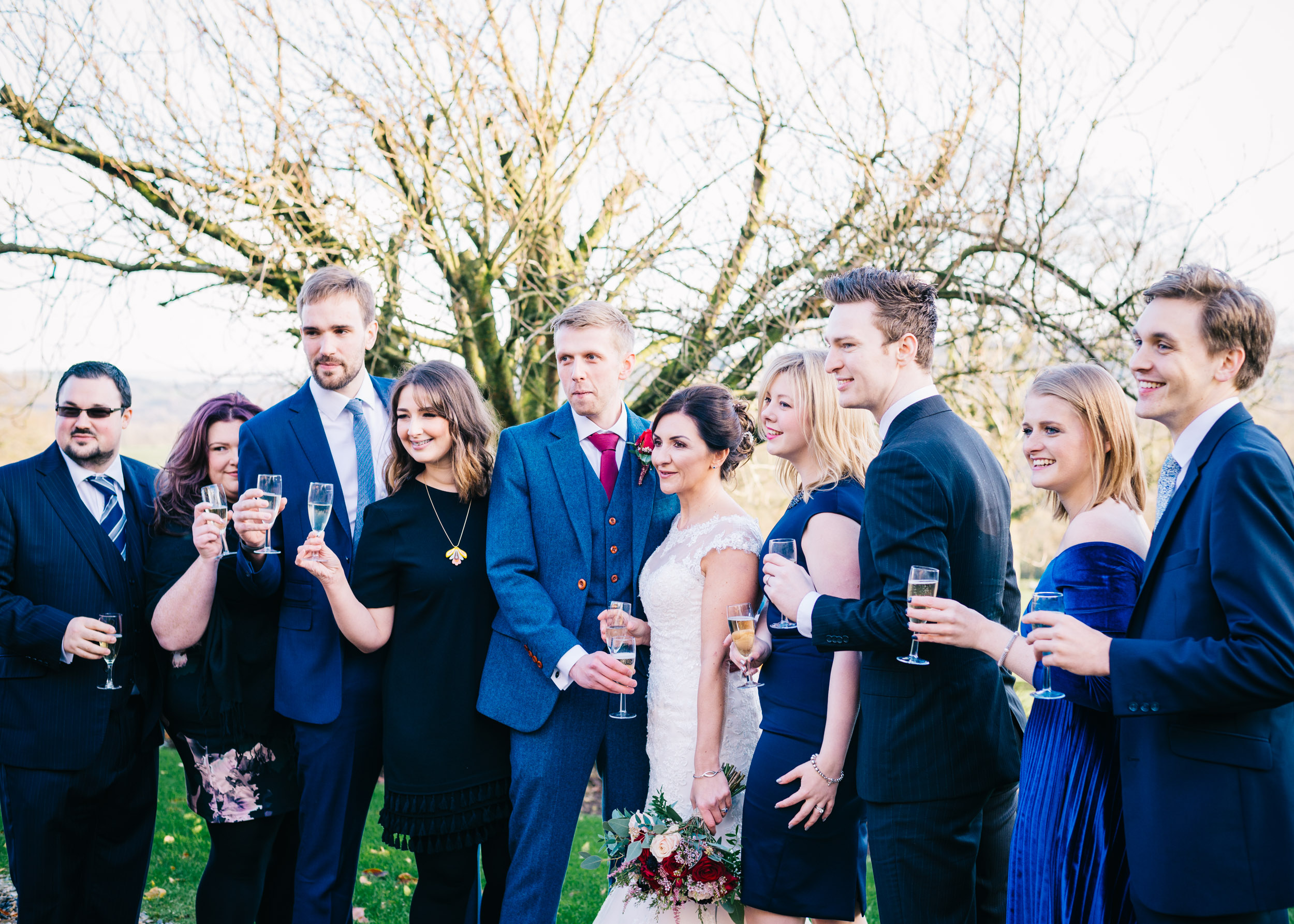 Shireburn Arms Wedding Hurst Green, Ribble Valley, Lancashire31