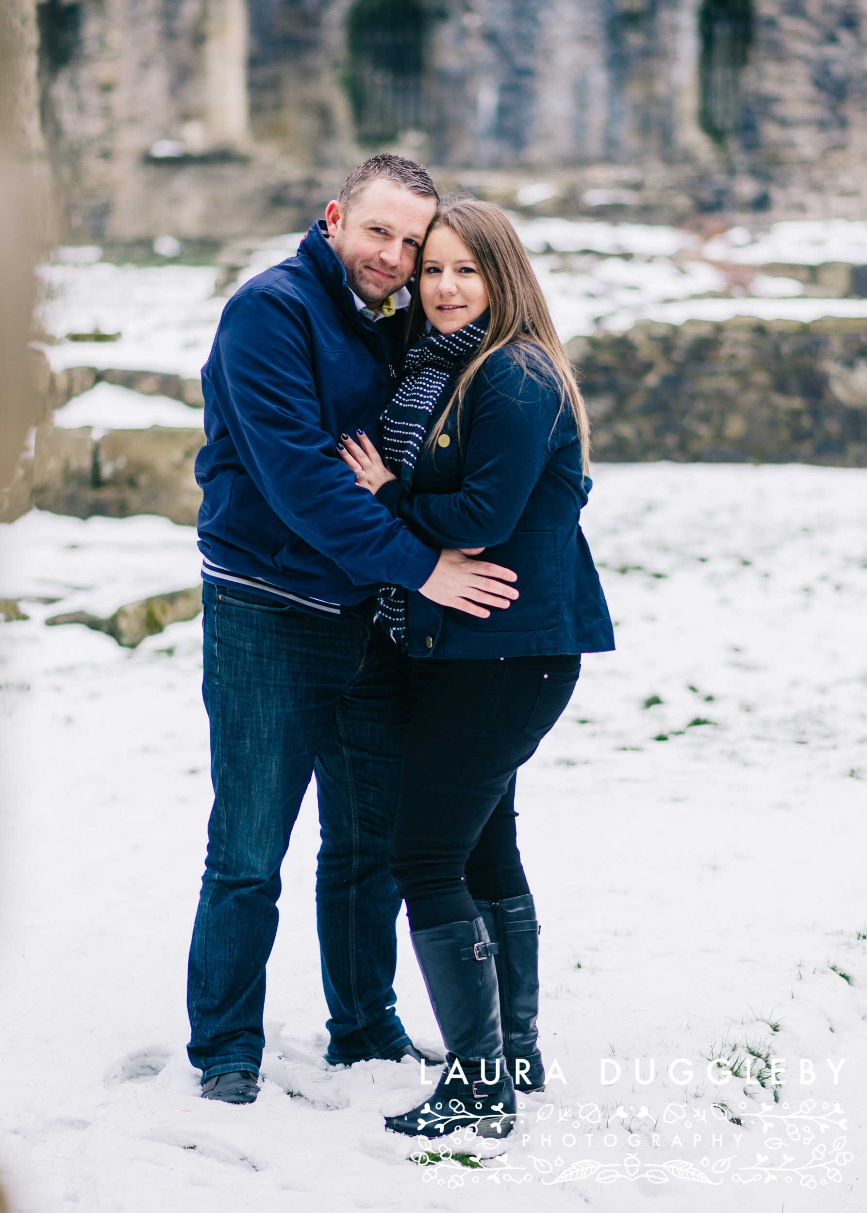 lancashire engagement shoot at whalley abbey 