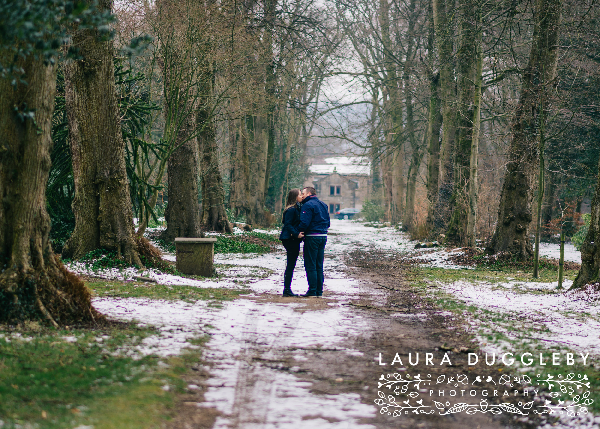 ribble valley engagement shoot at whalley abbey