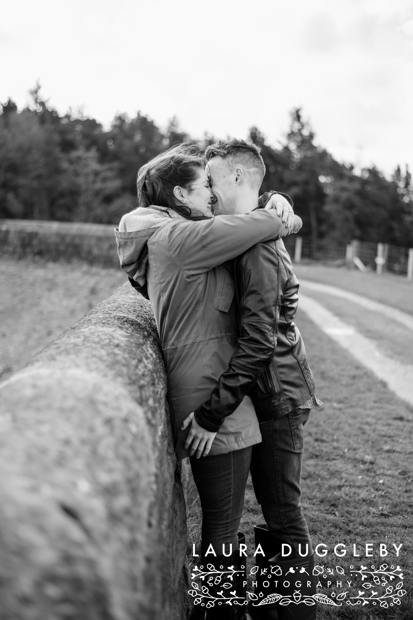 Hurstwood Reservoir Engagement Shoot - Ribble Valley Wedding Photographer5