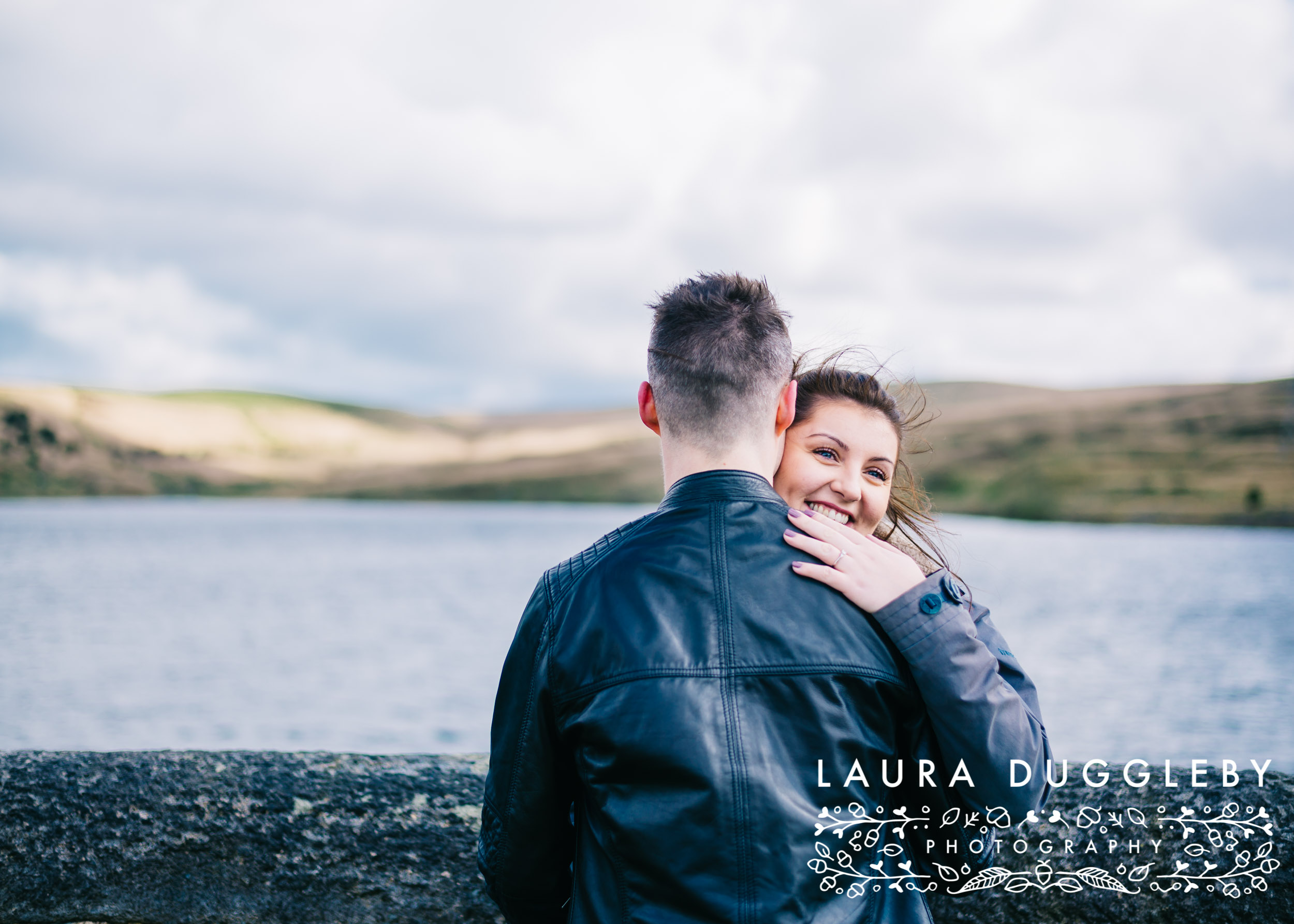 Hurstwood Reservoir Engagement Shoot - Ribble Valley Wedding Photographer4