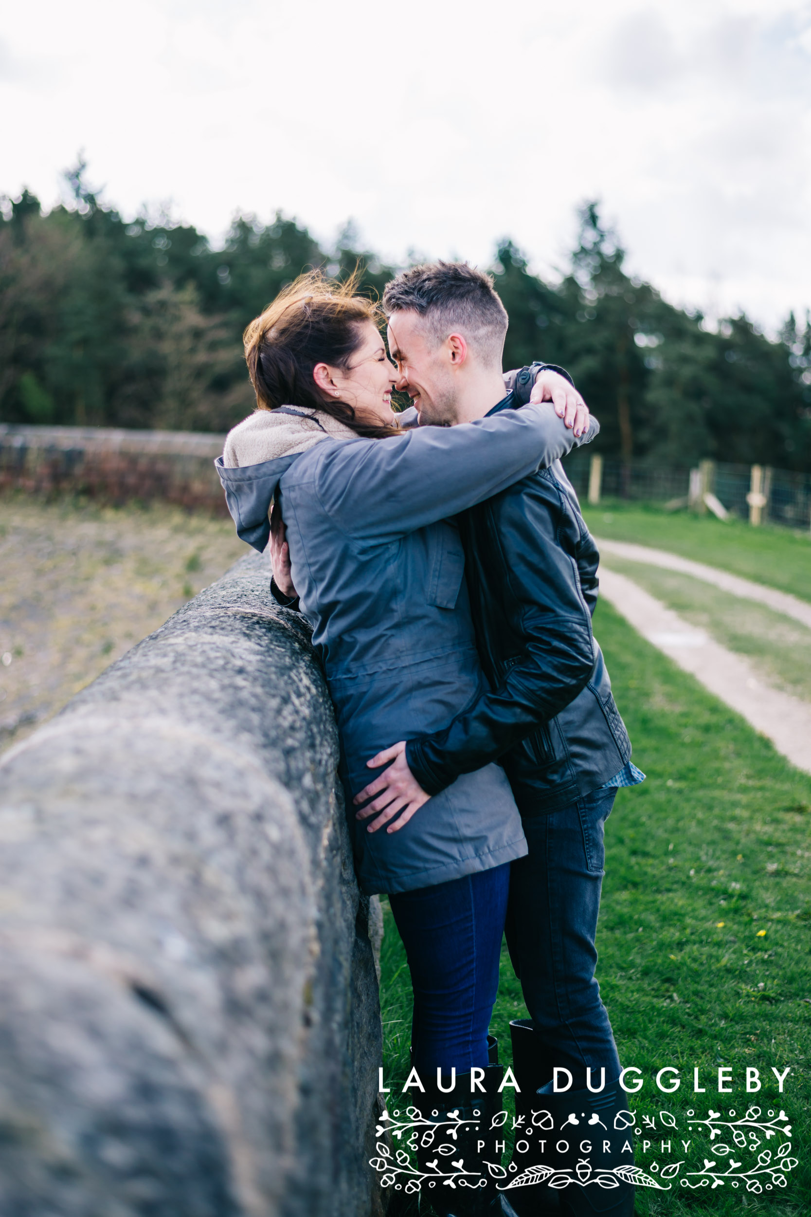 Hurstwood Reservoir Engagement Shoot - Ribble Valley Wedding Photographer3
