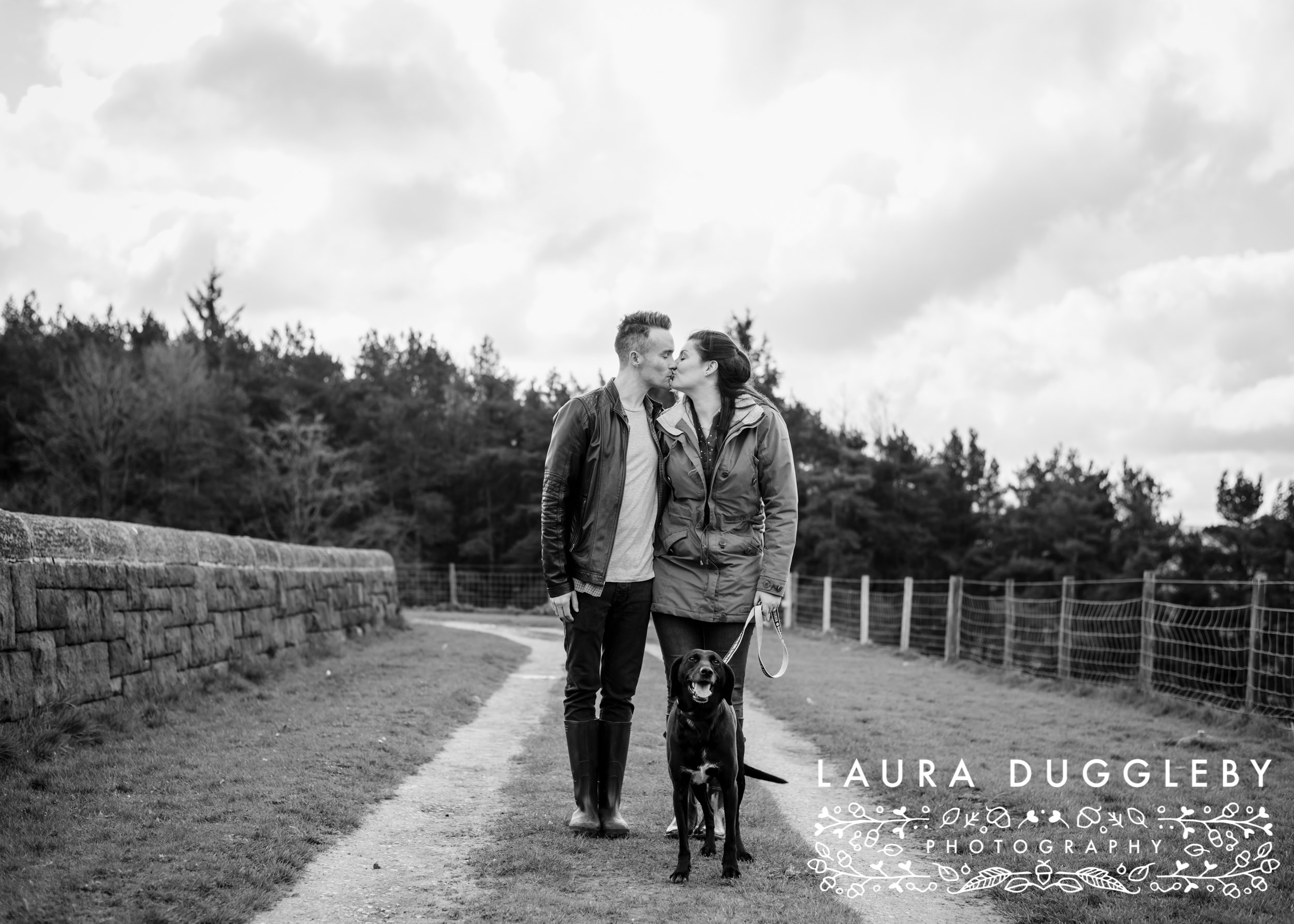 Hurstwood Reservoir Engagement Shoot - Ribble Valley Wedding Photographer11