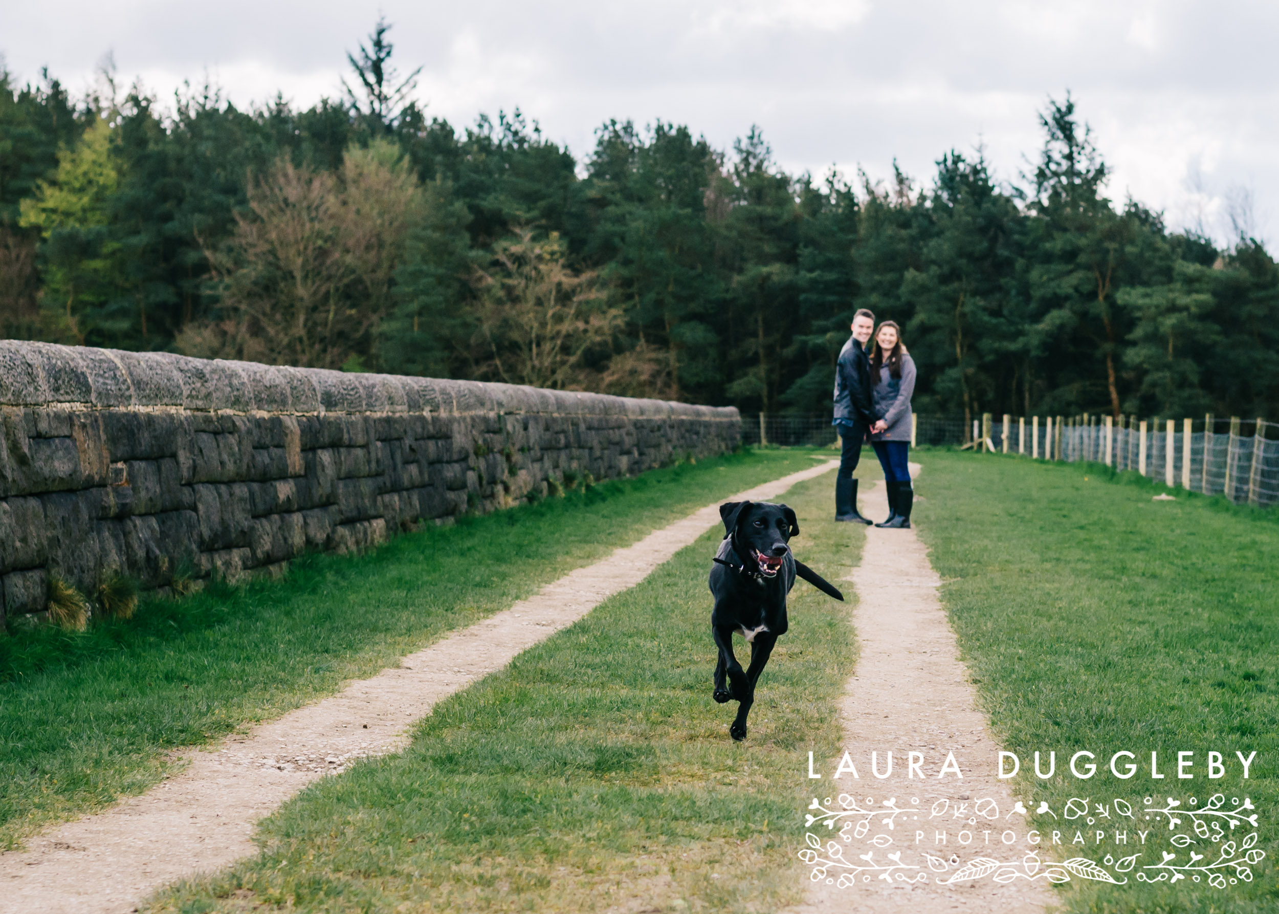 Hurstwood Reservoir Engagement Shoot - Ribble Valley Wedding Photographer10