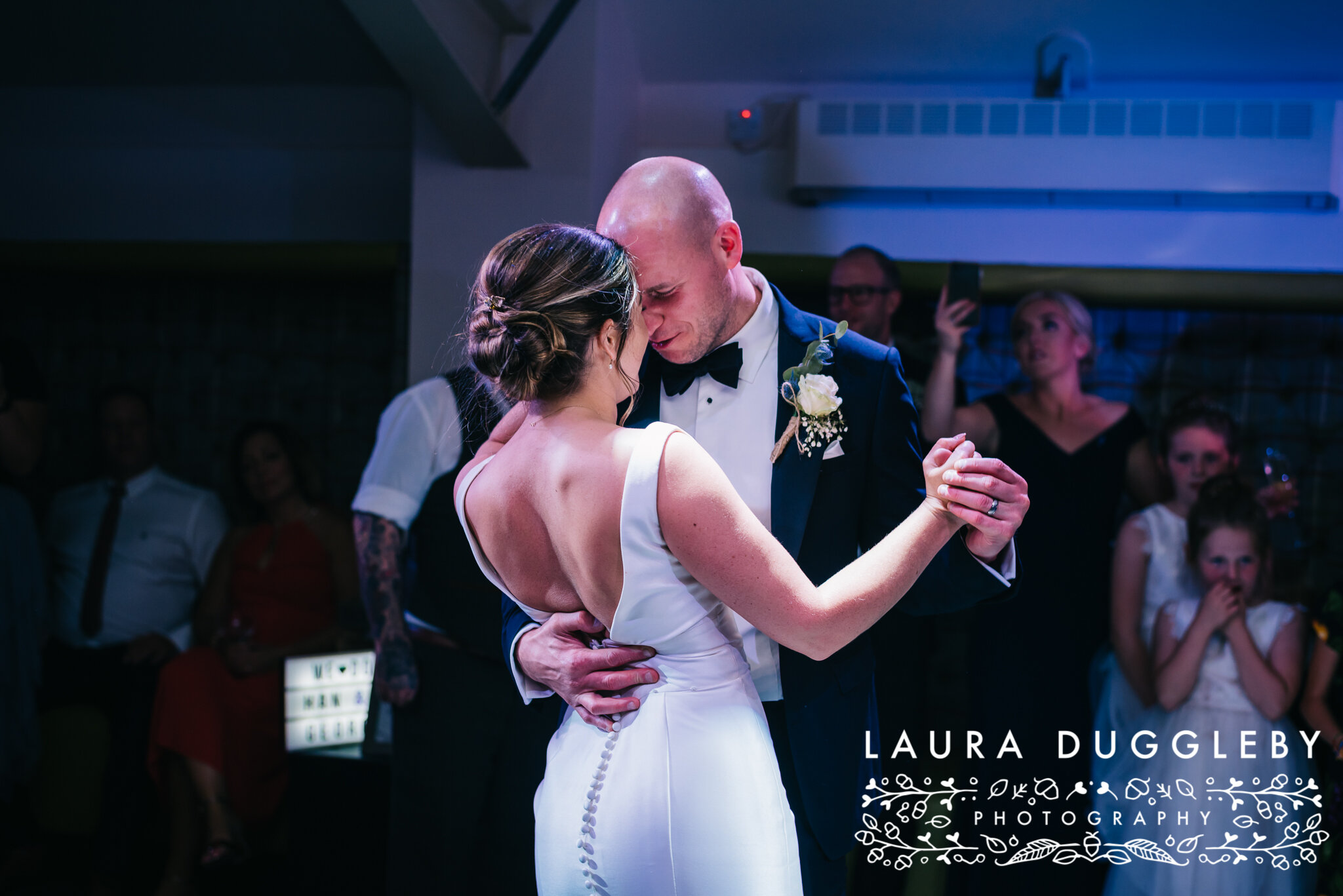 bashall barn wedding - first dance photographs