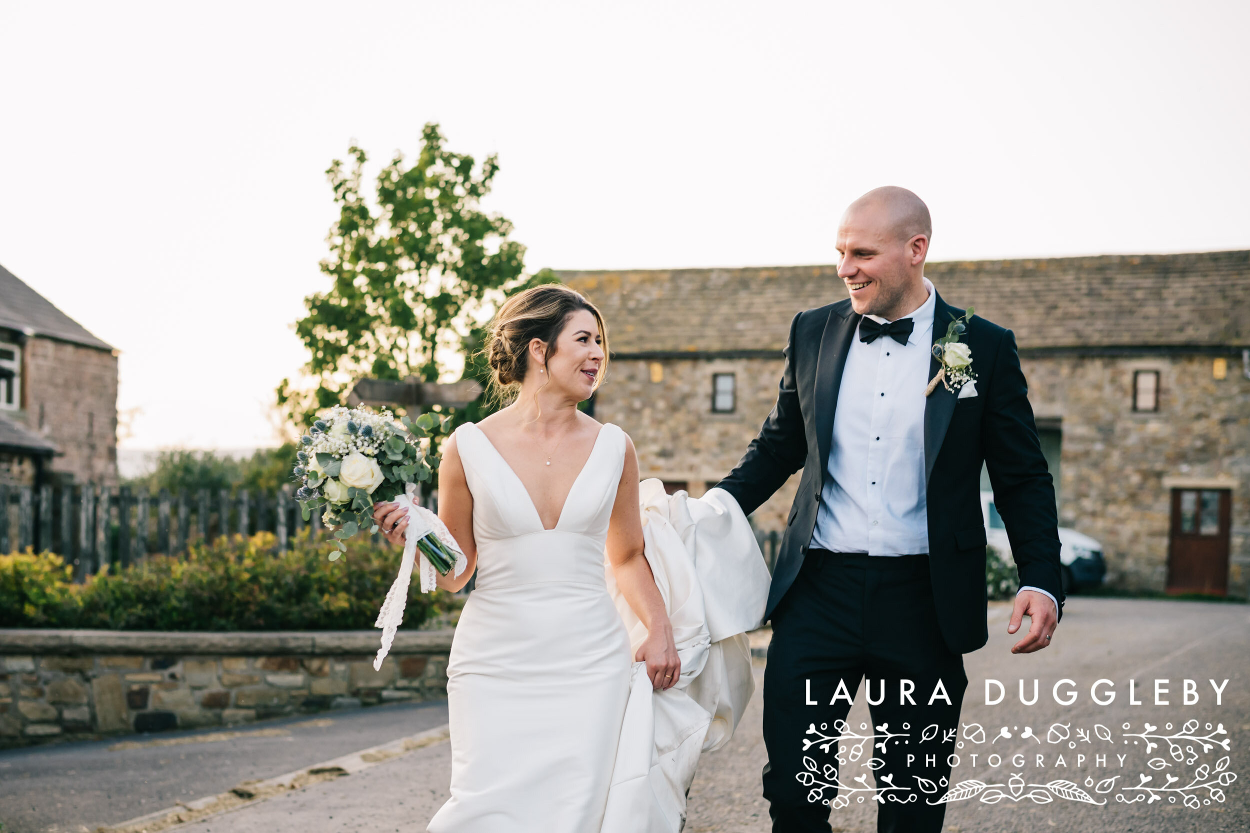 bashall barn in ribble valley wedding photography