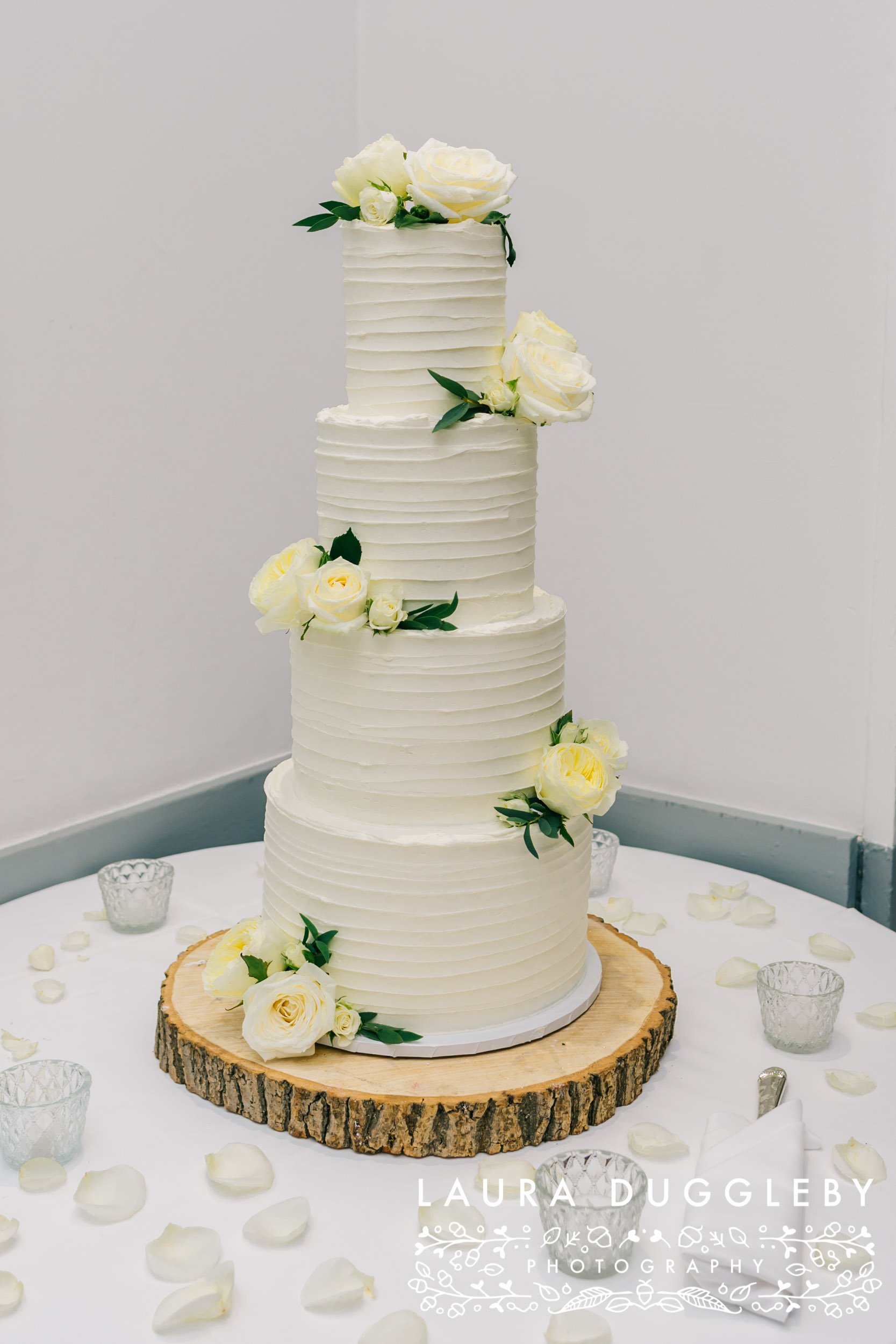 wedding cake photography at stirk house
