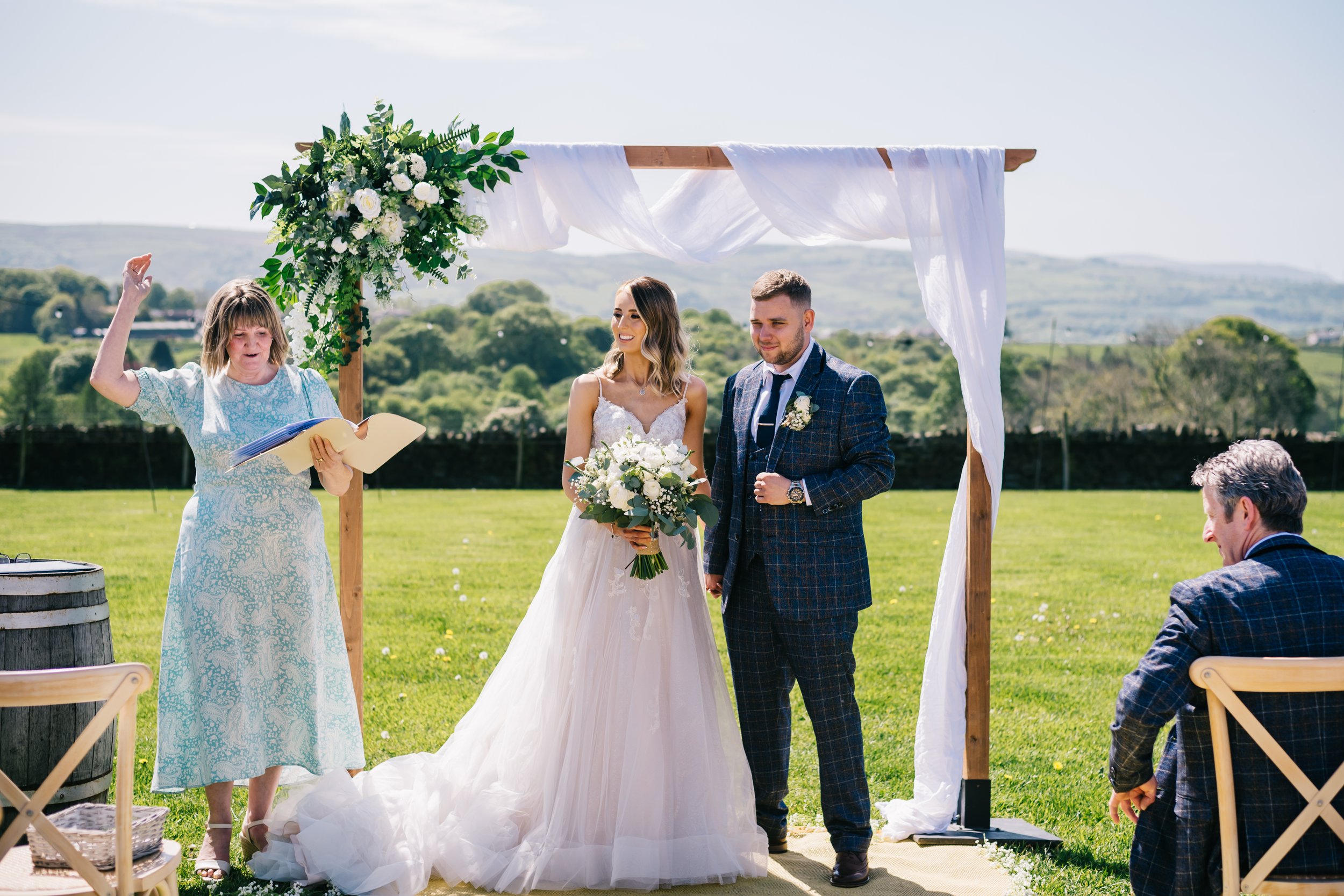 Simply Fields Wedding Ribble Valley Photographer