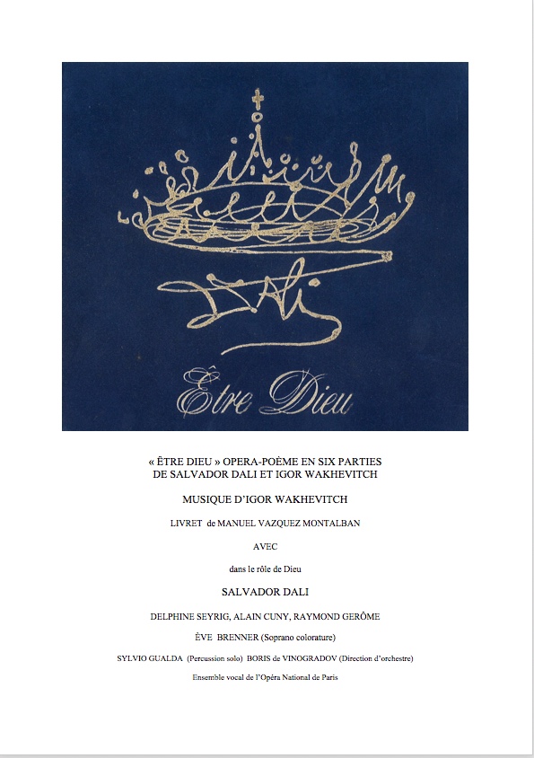 Casting for “Être Dieu”