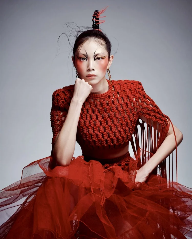 coral designer dress Rosaline, Designer Dress by Anna Nieman Couture Anna Nieman Boutique