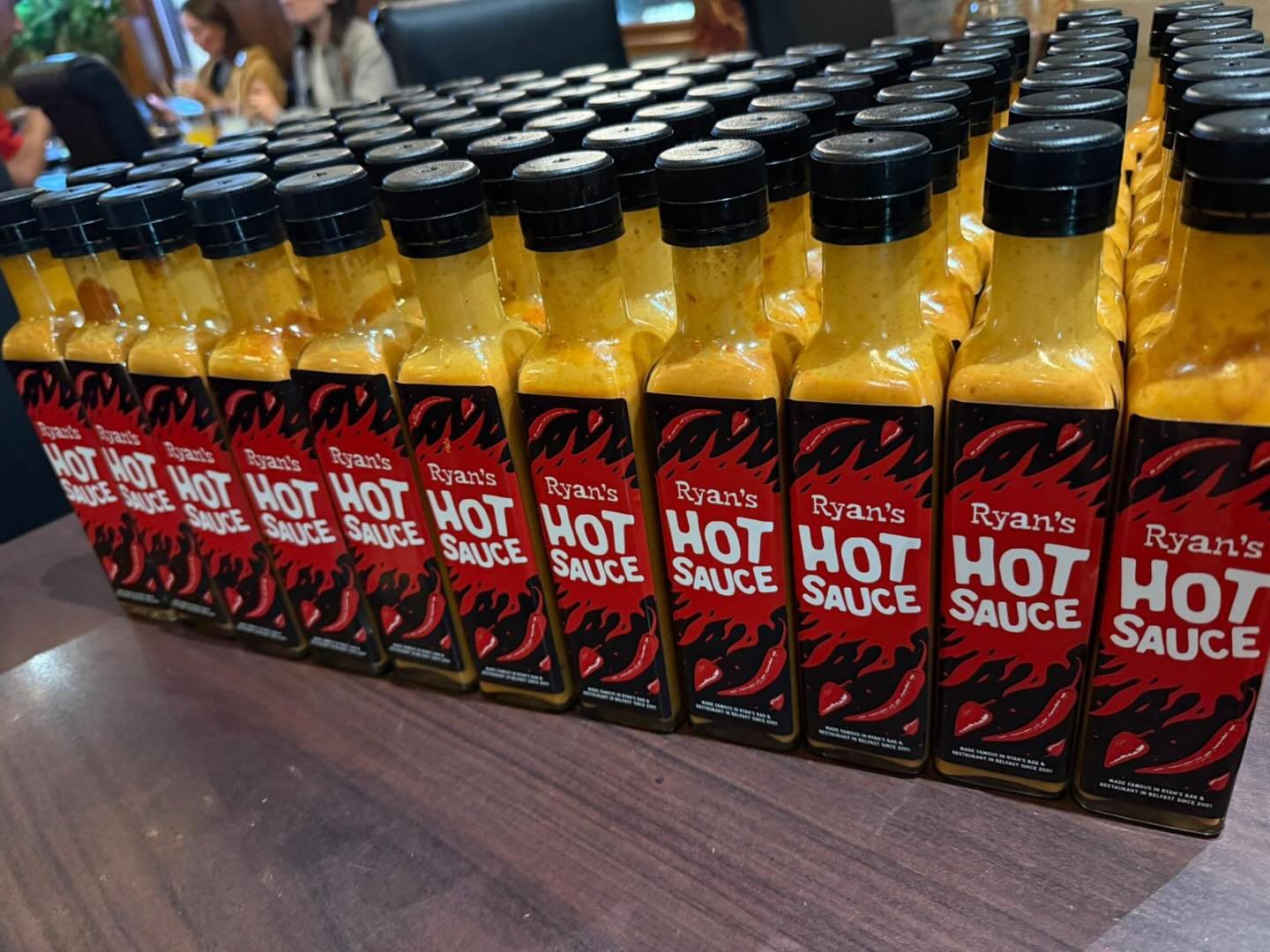 Bottles lined up and ready to go&hellip; 

Available every day from @ryansbelfast