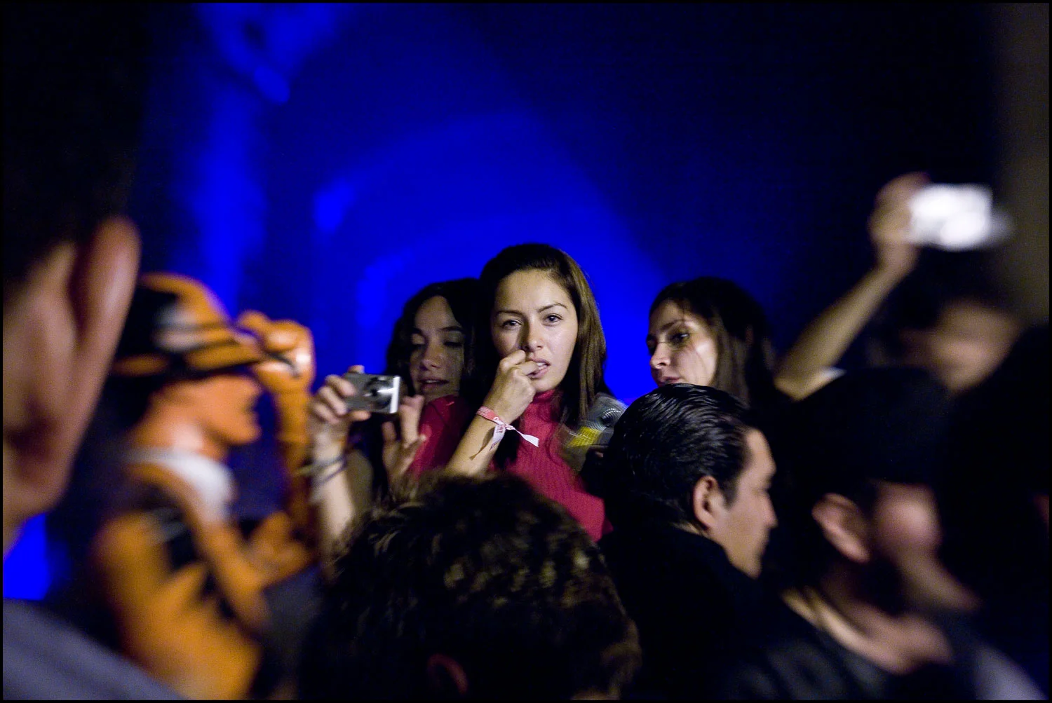 Woman at a Mexico City rave