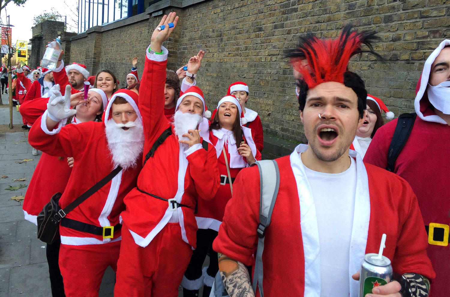 Santa Suit Pub Crawl