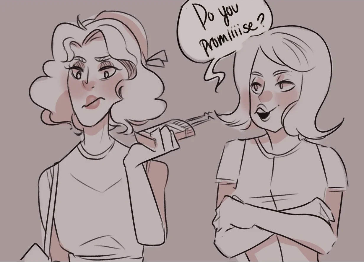 Elizabeth and Alvina by @sameshork