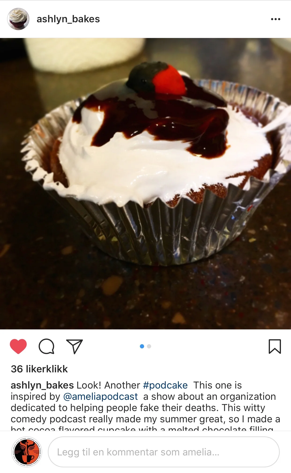 A #podcake!