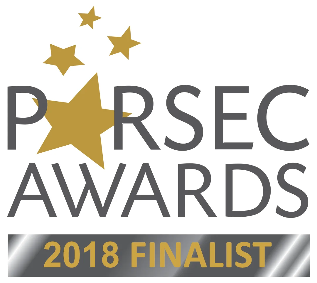 Finalist in the Parsec Awards 2018