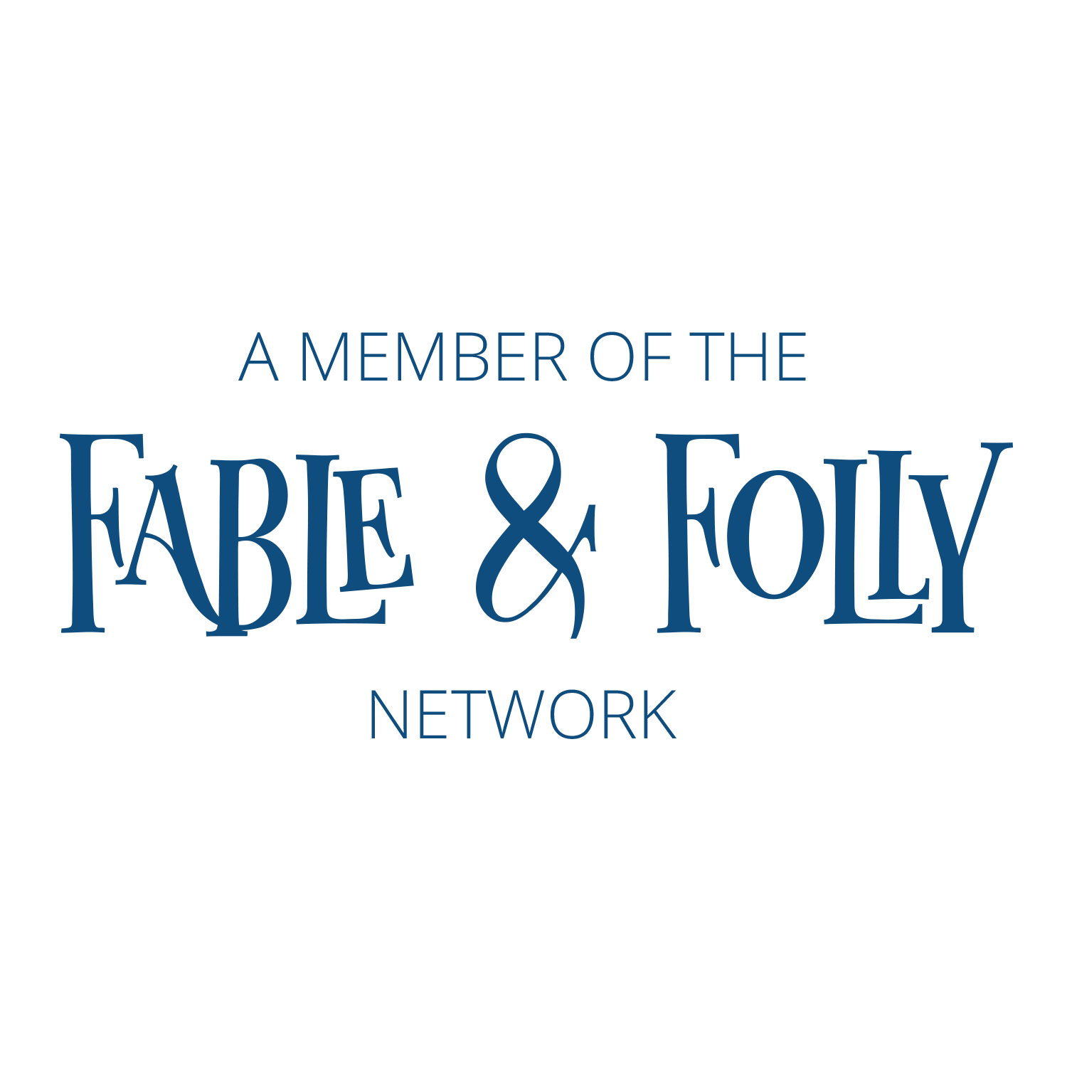 Fable and Folly Network Member Logo Blue Square.png