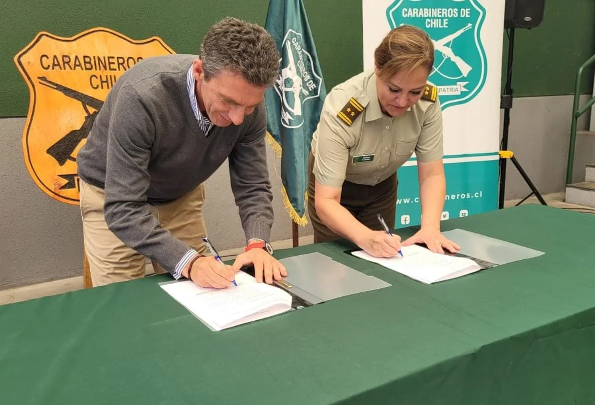 Carabineros de la región de Ñuble y el Municipio de Chillán firman convenio de "Coordinación Municipal"