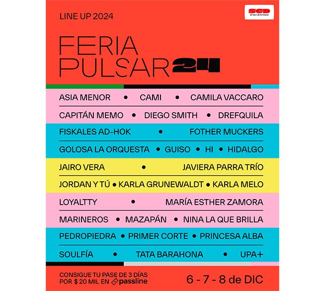 FERIA PULSAR  CONOCE LA  CARTELERA 