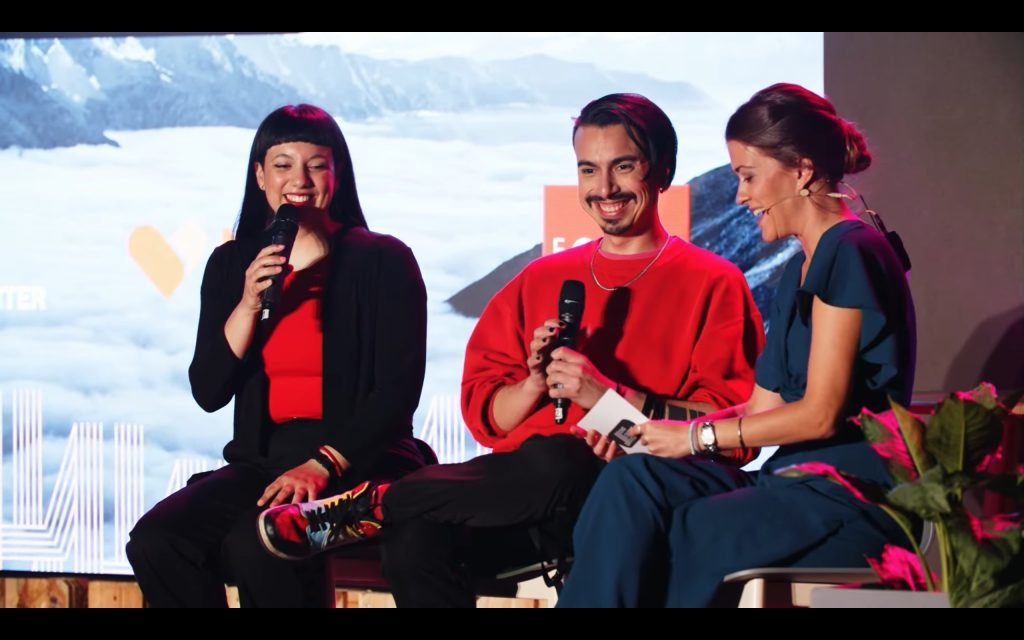 chileno Onda Corta, compuesto por Andrés Mondaca y Bernarda Castillo, ganó el primer lugar en el AI Song Contest 2024