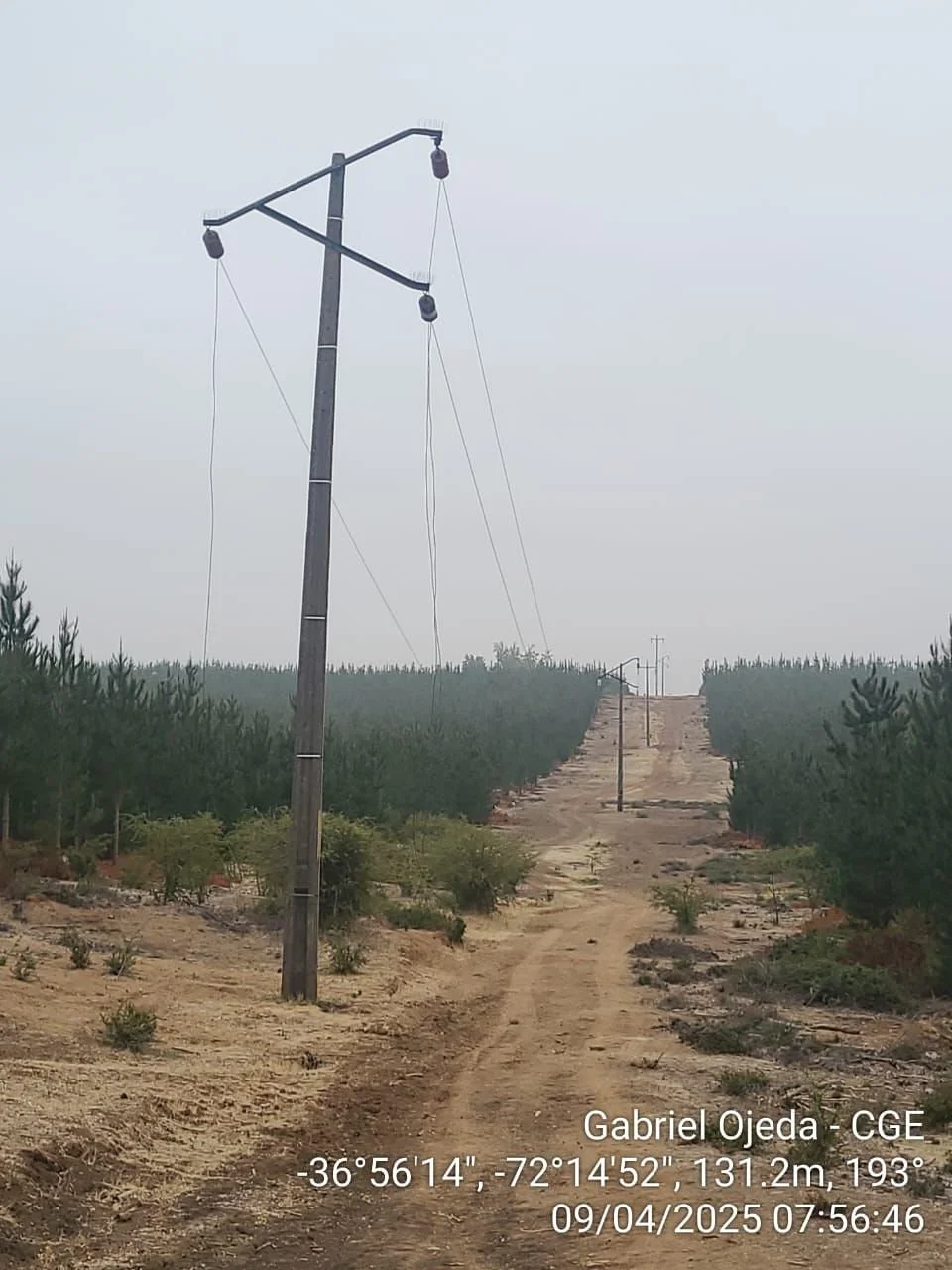 Robos de cables dejaron sin luz a más de 18 mil clientes en Ñuble