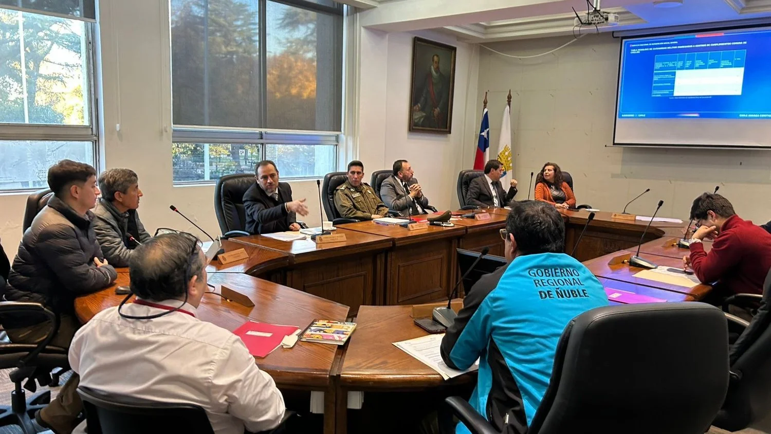 Consejo Comunal de Seguridad se reunió para conocer proyectos locales
