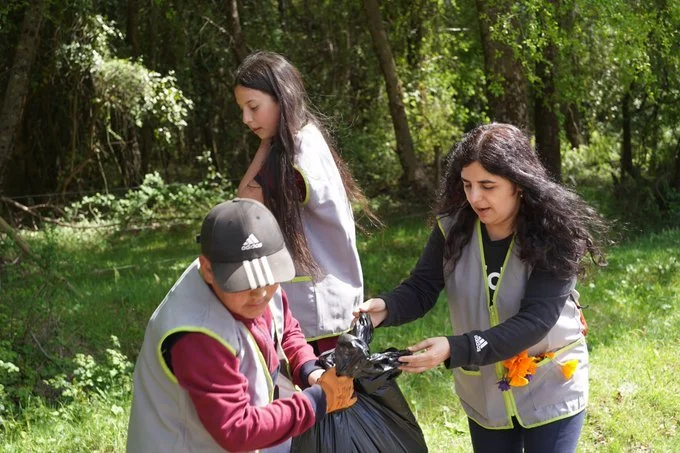 Estudiantes de Minas del Prado realizaron jornada de limpieza en el marco del Día Internacional del Cambio Climático