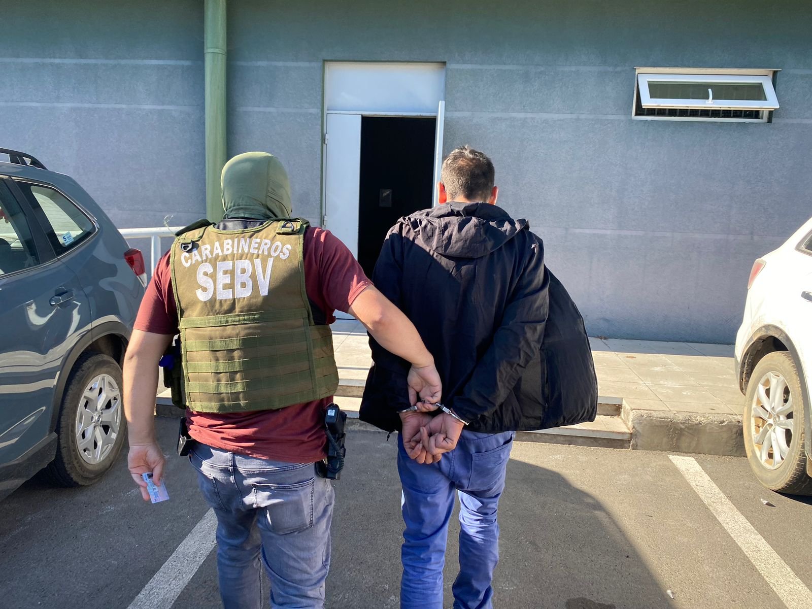 Capturan en Chillán a prófugo de la justicia por robo en bienes nacionales durante operativo del SEBV
