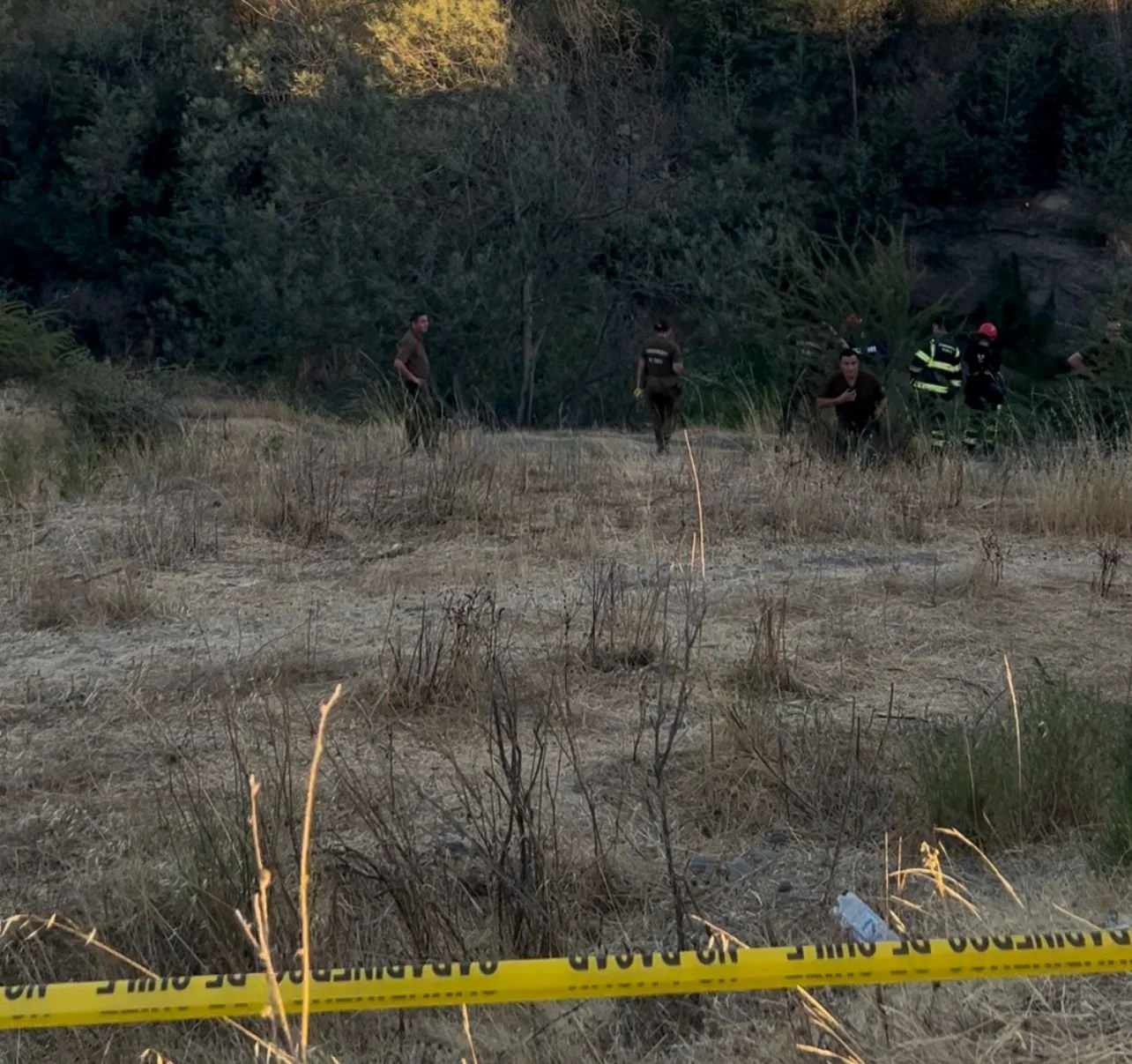 Labocar investiga hallazgo de cuerpo en río cercano al Puente El Diablo, camino a Quilmo