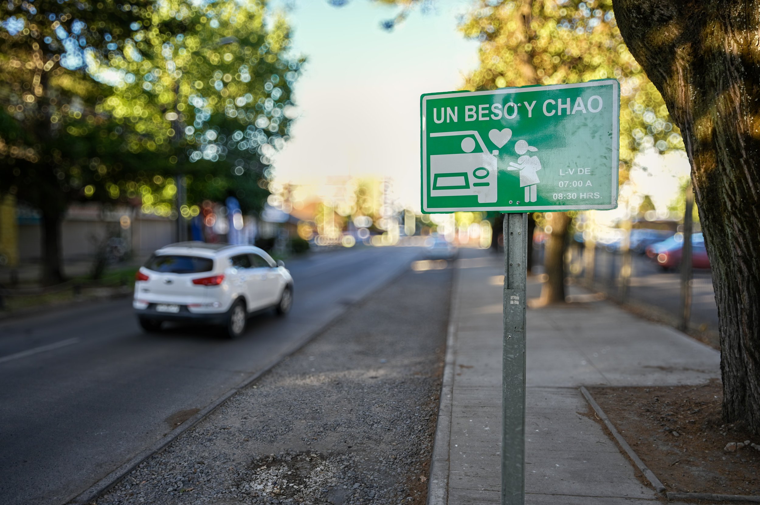 Municipalidad de Chillán implementa “Un beso y chao” para un retorno a clases más seguro y fluido