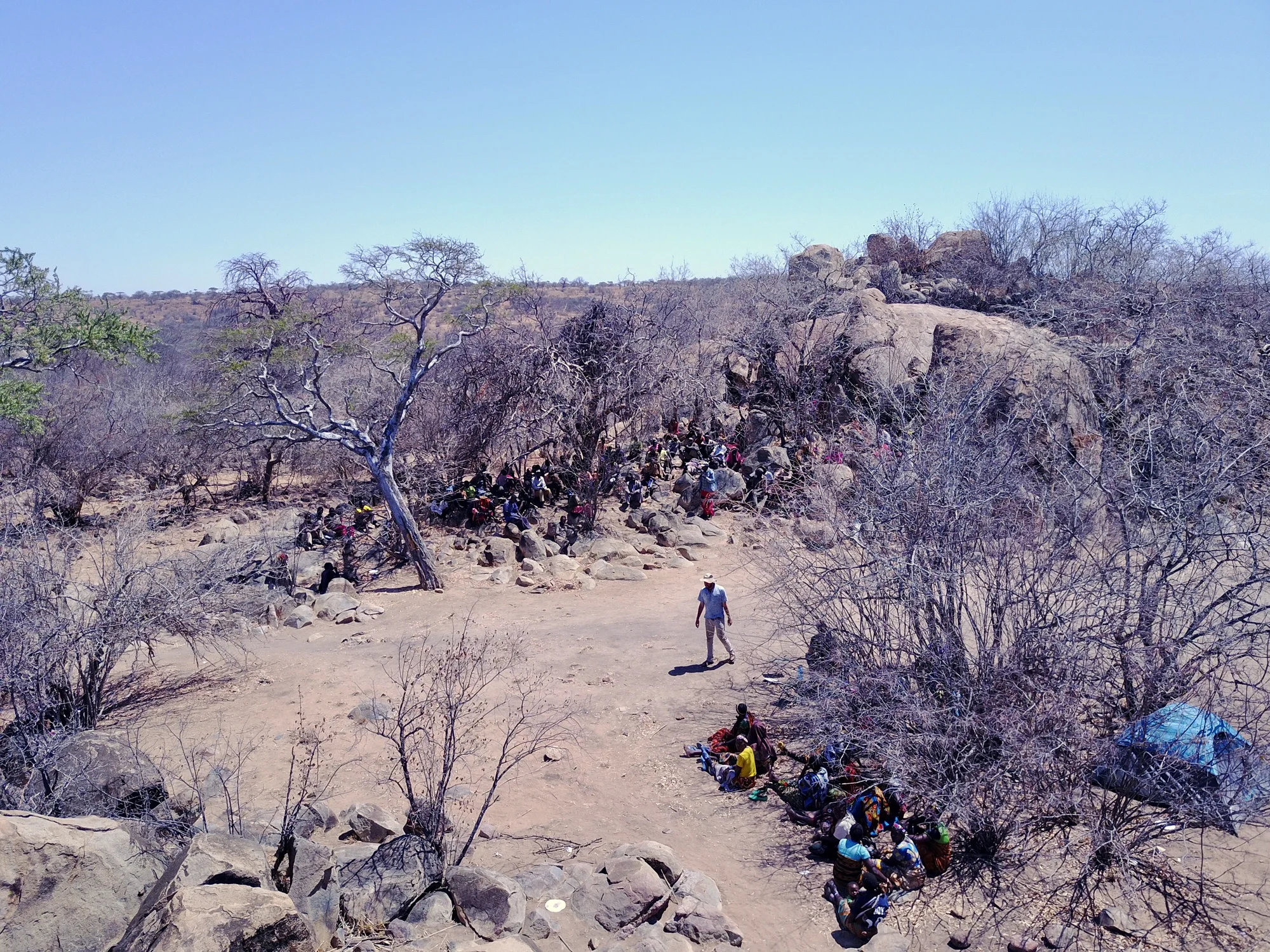 A gathering in Umbea