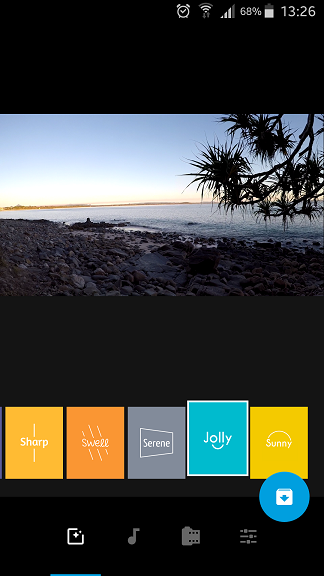 GoPro Quick Story Filters
