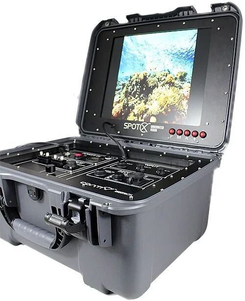 Spot X real-time tow camera topside console side