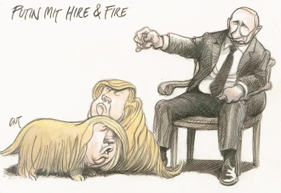 PUTIN MIT HIRE & FIRE