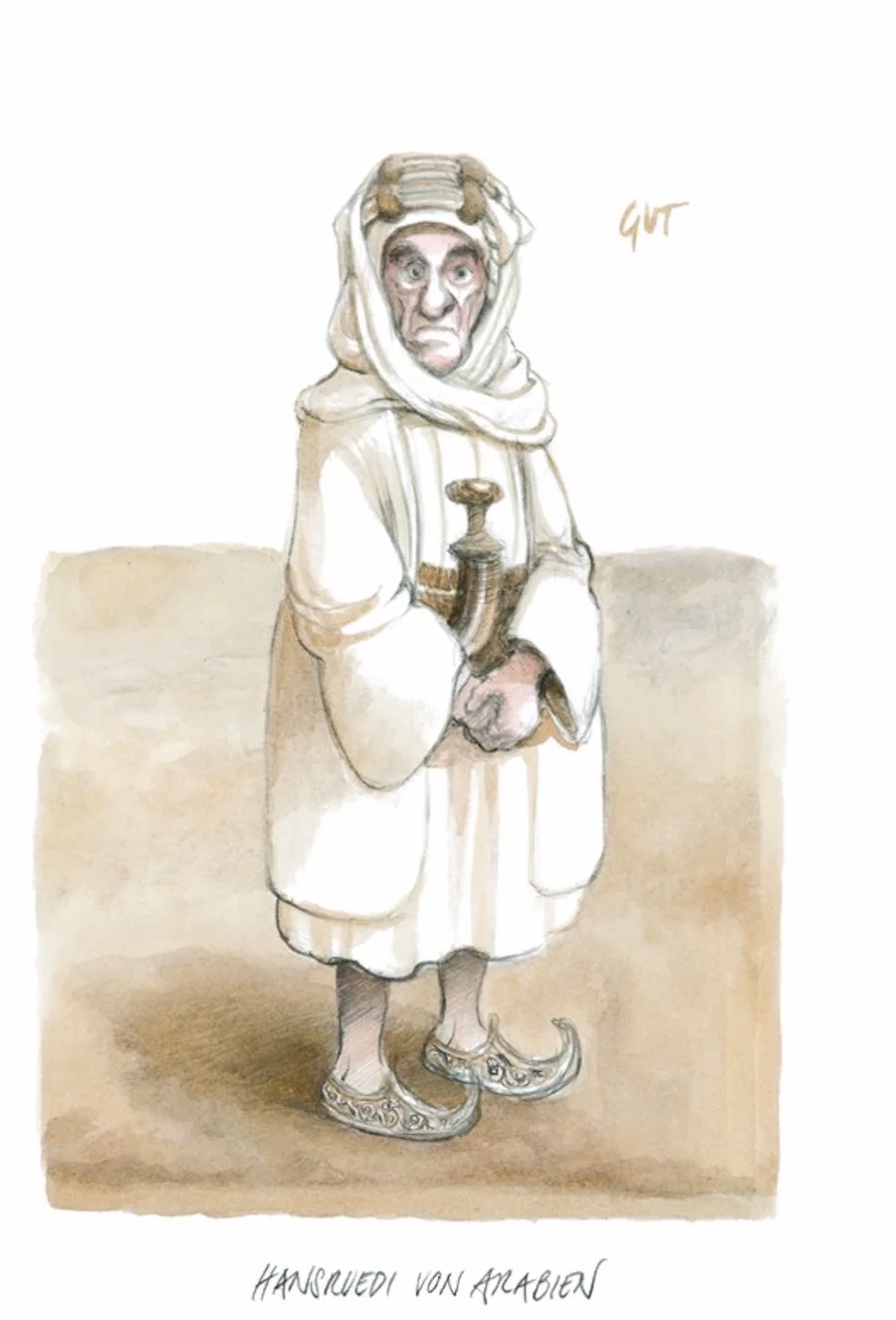 HANSRUEDI VON ARABIEN