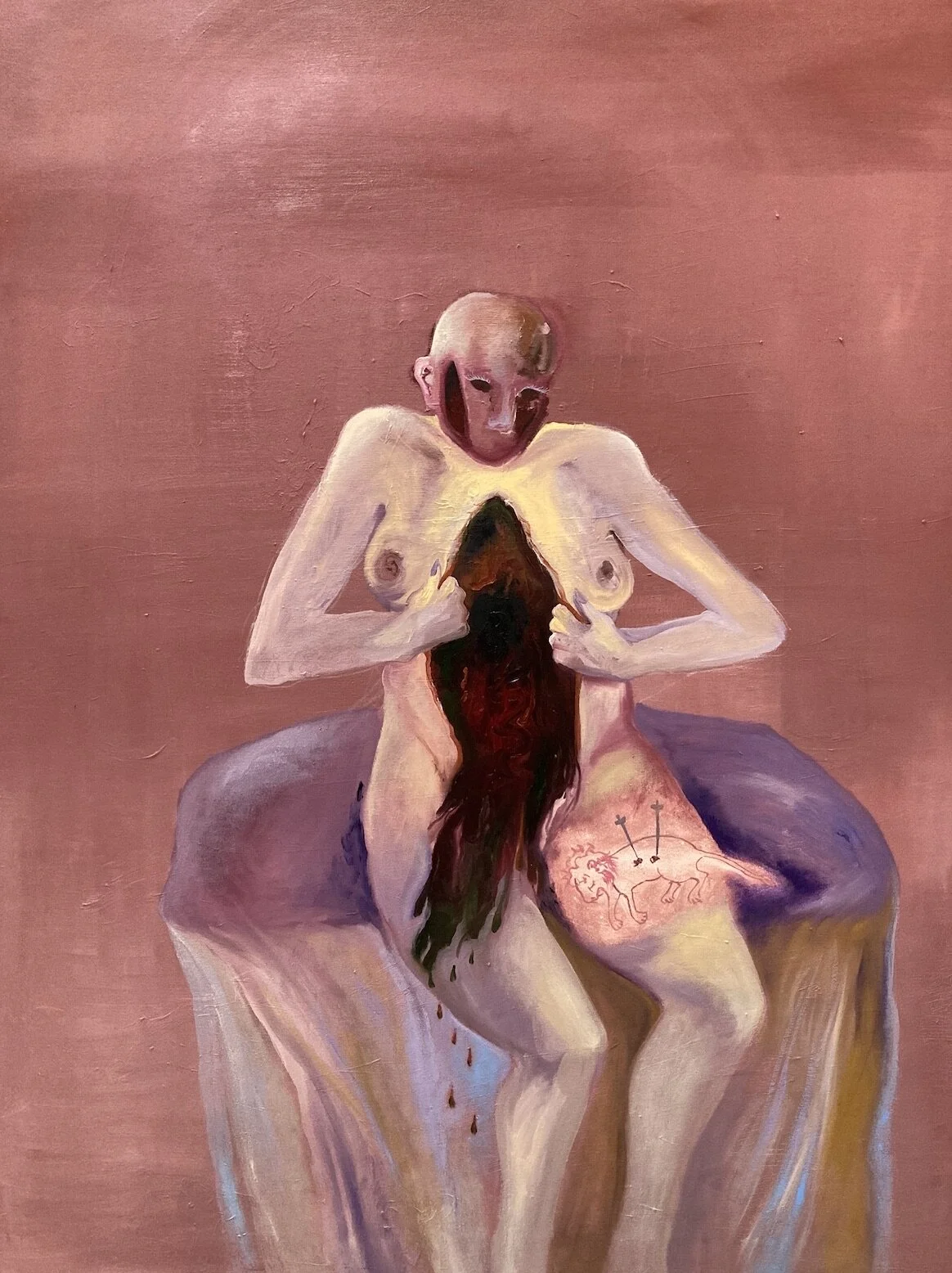 "Take it" 120x160cm, oil on canvas 2020