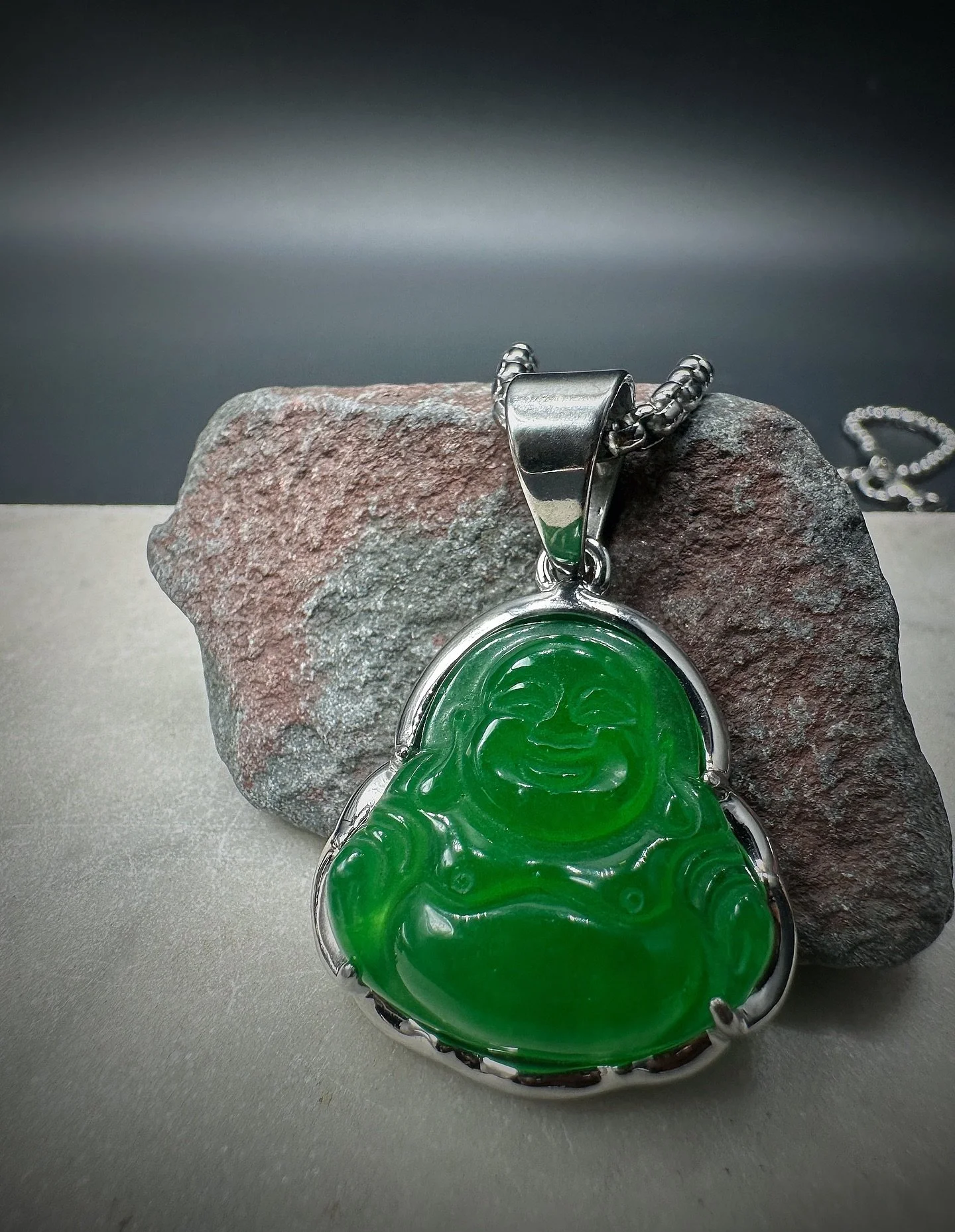 &bull; BKB ALL SILVER BUDDHA CHARMS &bull; 

symbolizing peace, prosperity, and inner balance. 💎