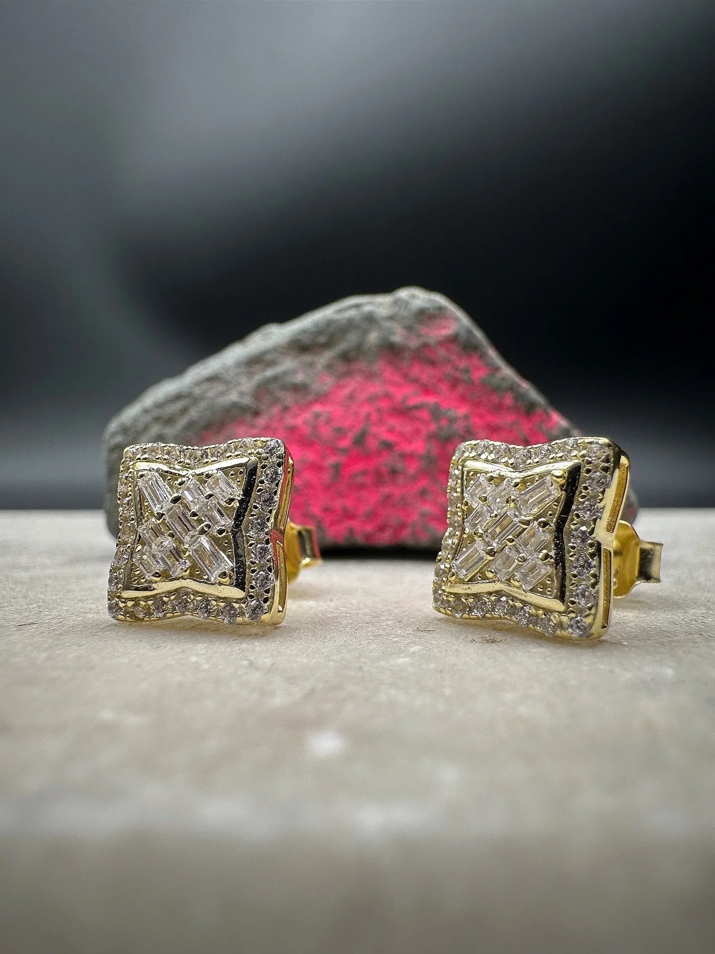 BKB BAGUETTE STAR EARRINGS &bull; IN STOCK NOW